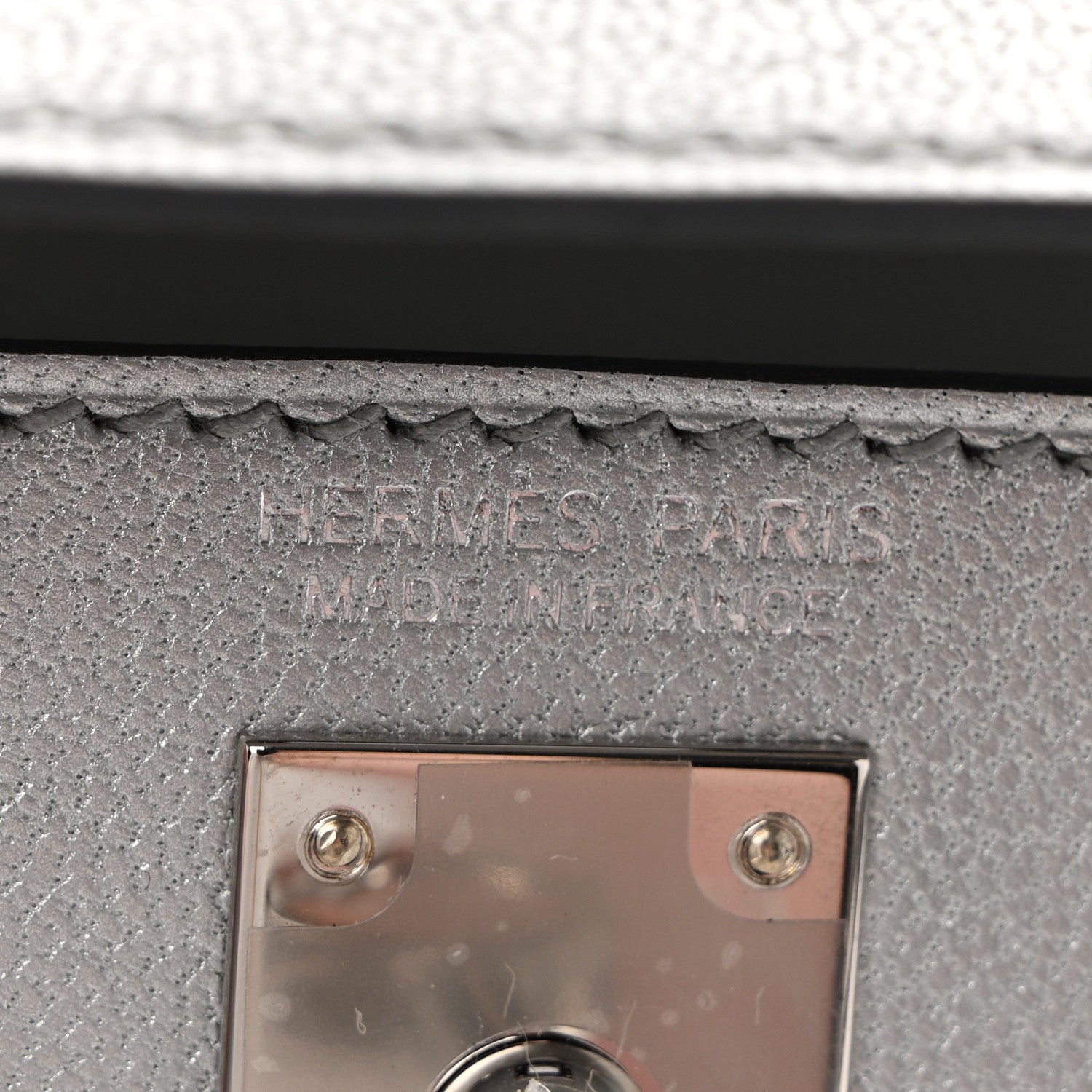 エルメス ミニケリー 20 外縫い Argent シェーブル シルバー金具 HERMES MINI KELLY 20 SELLIER ARGENT CHEVRE SILVER HARDWARE