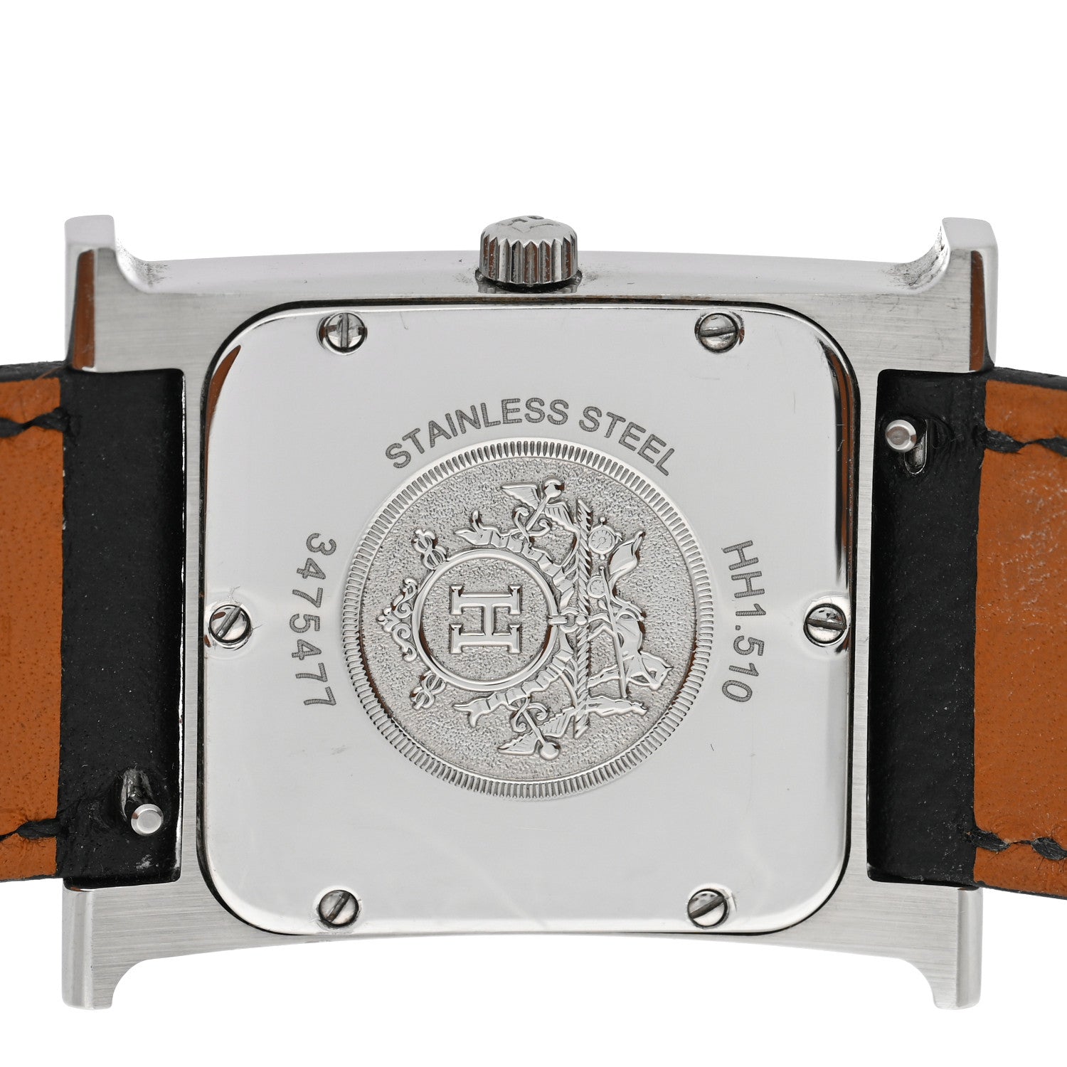 エルメス Hウォッチ 26mm ステンレス Noir エプソン