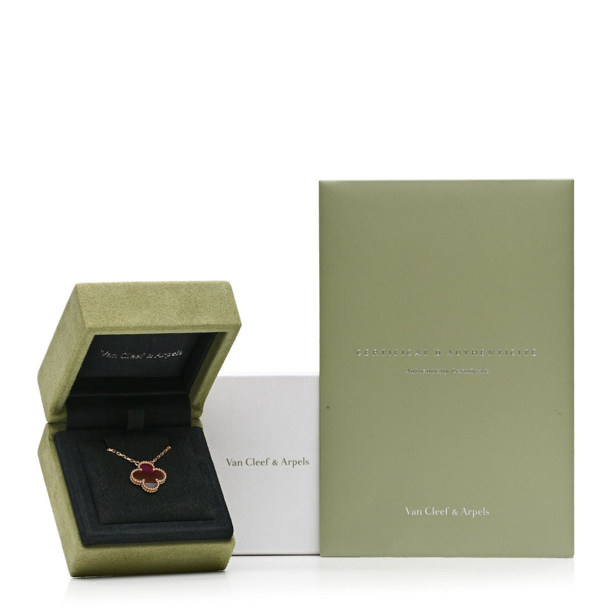 Van Cleef & Arpels Vintage Alhambra Pendant Necklace 18K Yellow Gold