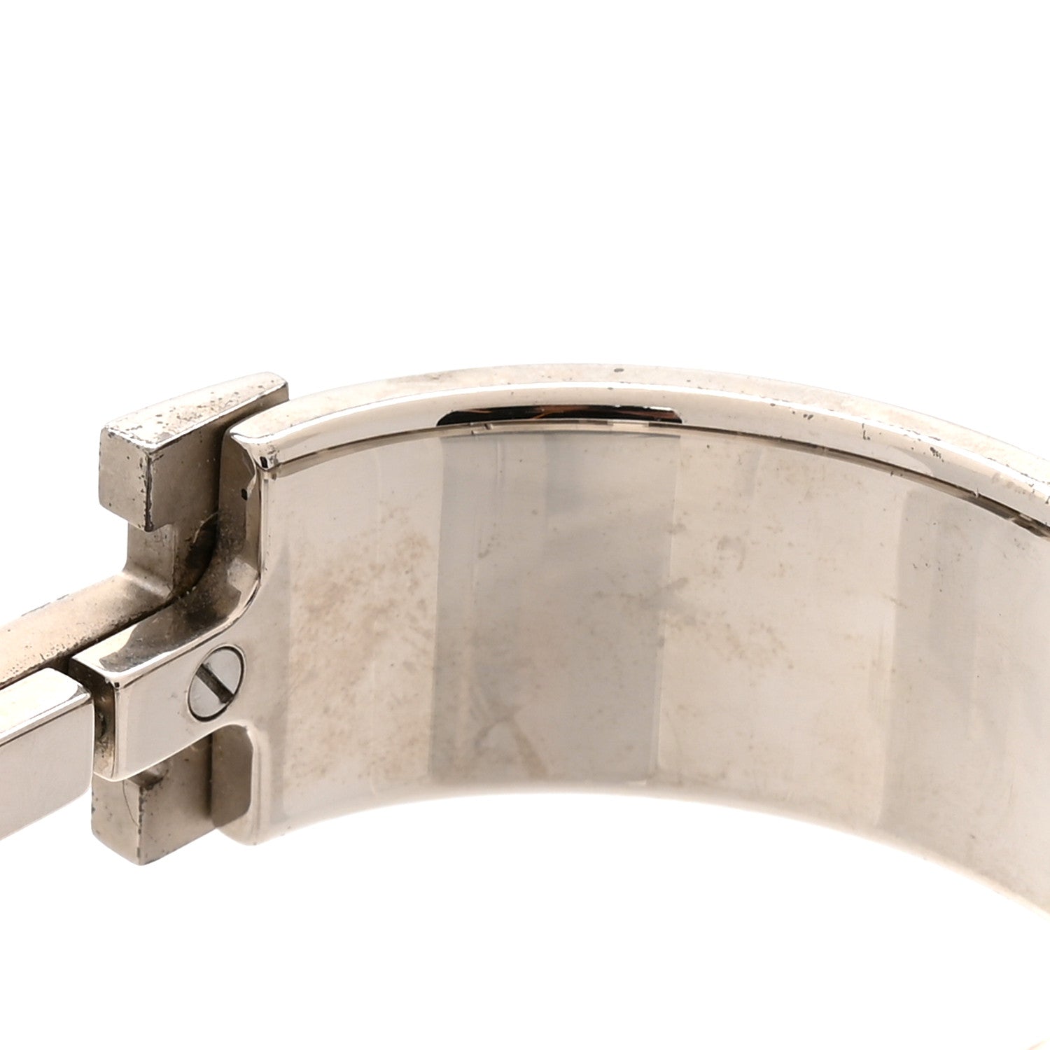 Hermès Enamel Wide Clic Clac H Bracelet PM Iris