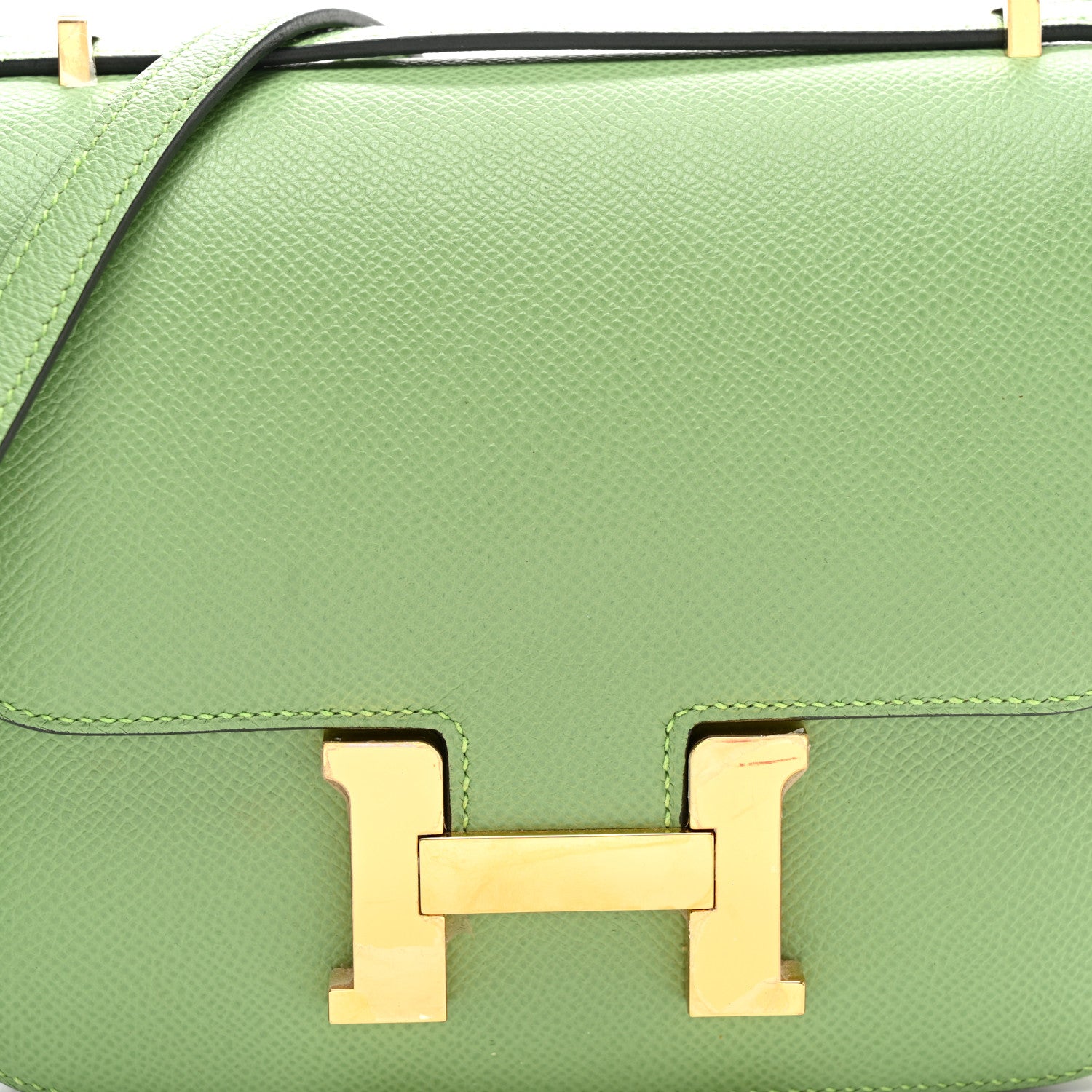 エルメス ミニコンスタンス 18 Vert Criquet エプソン ゴールド金具 HERMES MINI CONSTANCE 18 VERT CRIQUET EPSOM GOLD HARDWARE