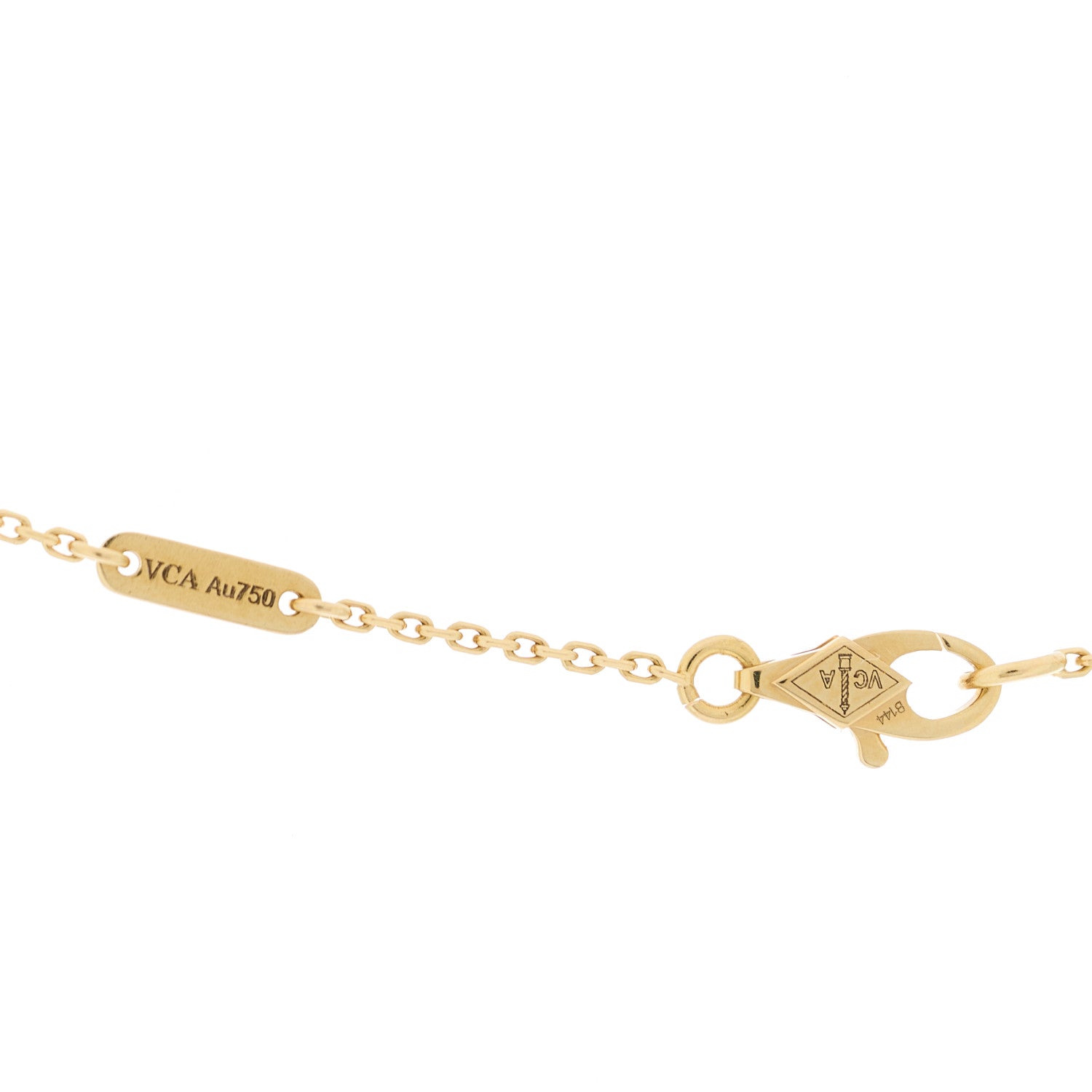 ヴァンクリーフ&アーペル スウィートアルハンブラ ペンダントネックレス マザーオブパール 18K イエローゴールド VAN CLEEF & ARPELS SWEET ALHAMBRA PENDANT NECKLACE MOTHER OF PEARL 18K YELLOW GOLD