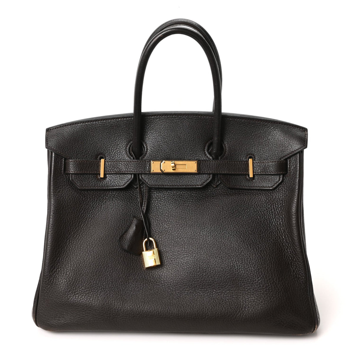 Hermès Birkin 35 Ebene Togo Gold Hardware