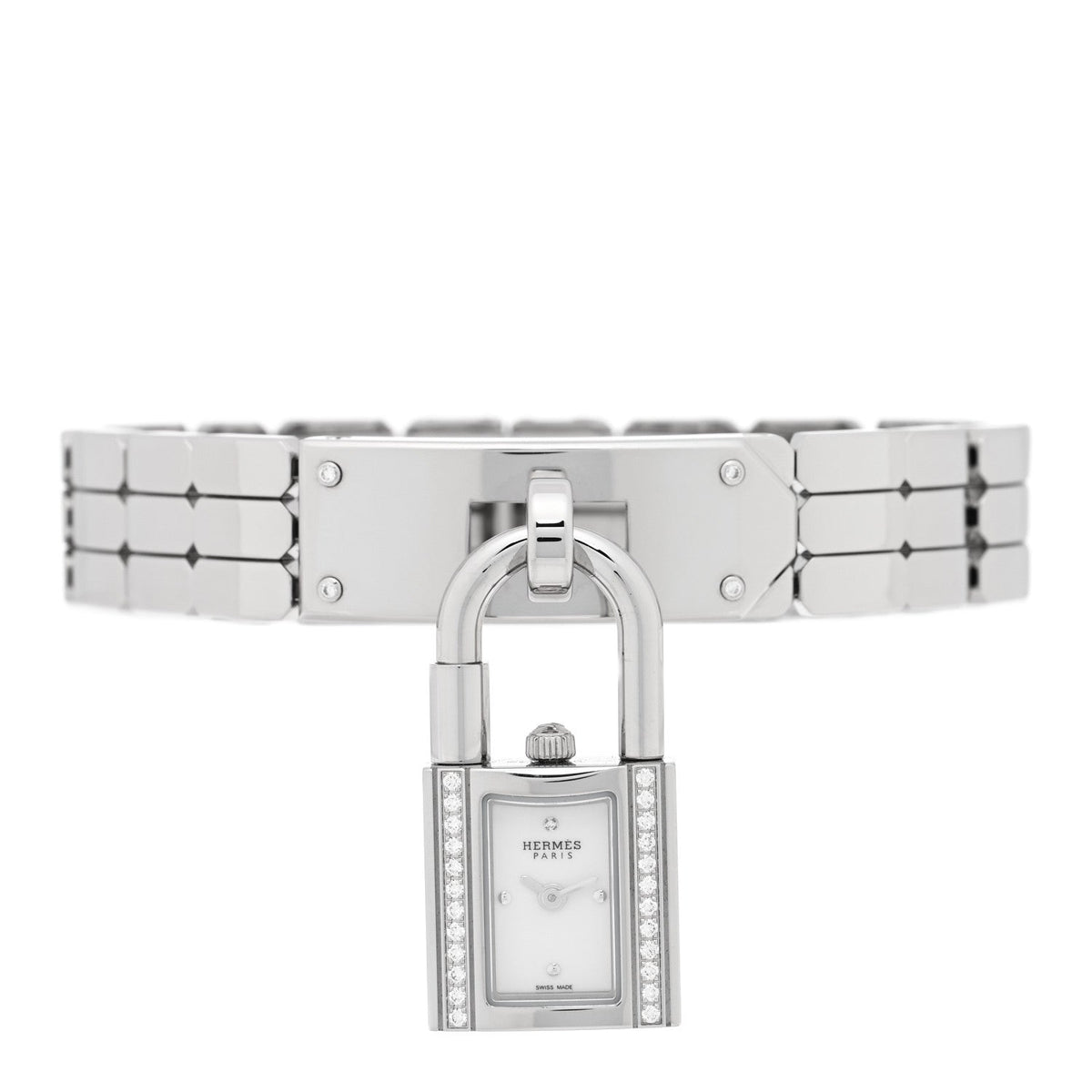 Hermes Kelly Quartz Watch 16MM Stainless Steel