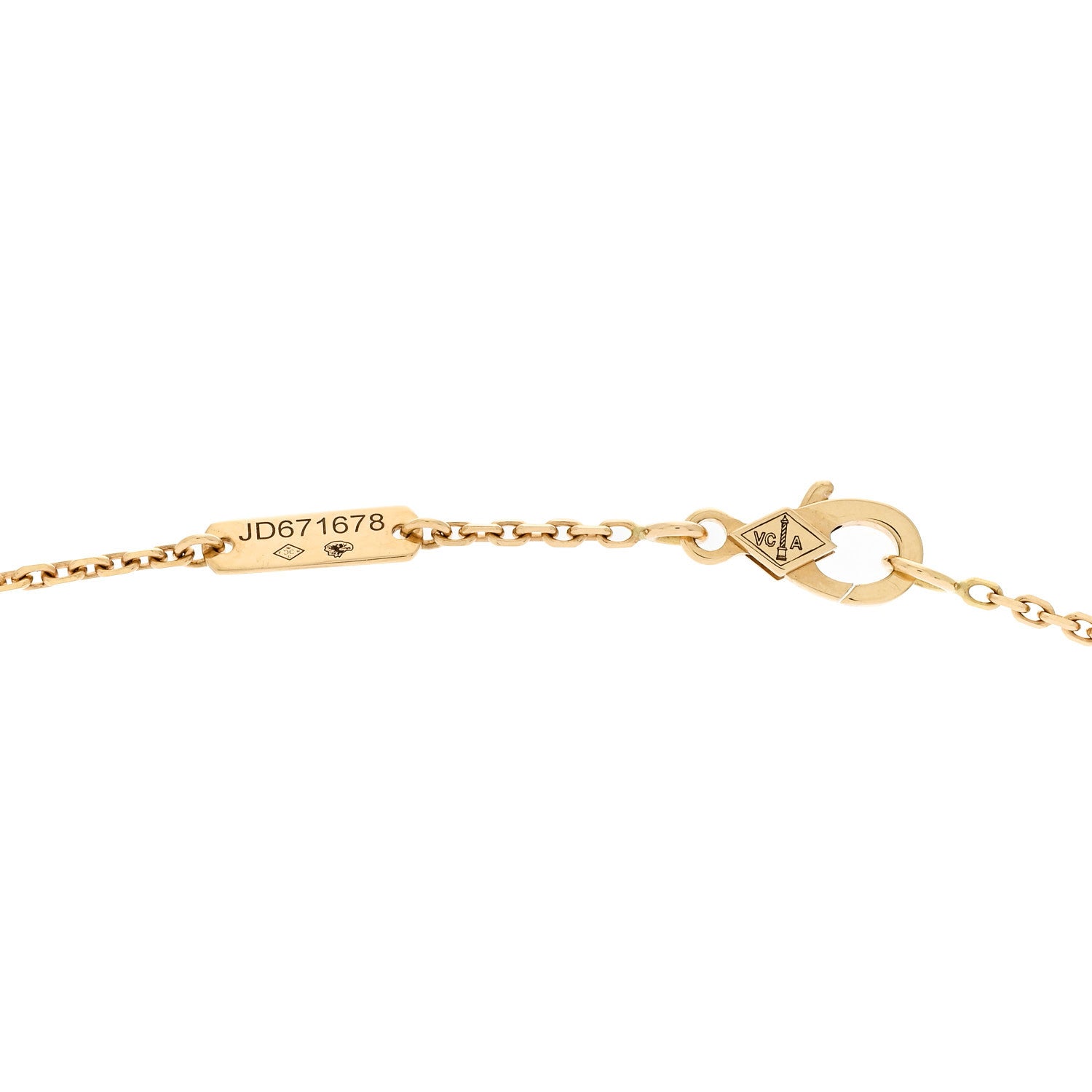 ヴァンクリーフ&アーペル ヴィンテージアルハンブラ ペンダントネックレス カーネリアン 18K イエローゴールド VAN CLEEF & ARPELS VINTAGE ALHAMBRA PENDANT NECKLACE CARNELIAN 18K YELLOW GOLD