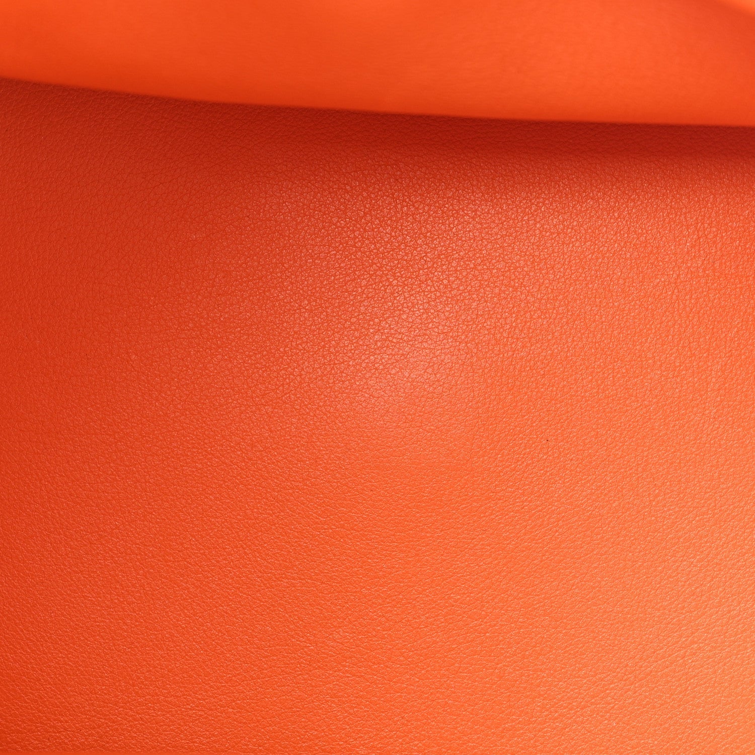 HERMES LINDY 30 ORANGE SWIFT SILVER HARDWARE