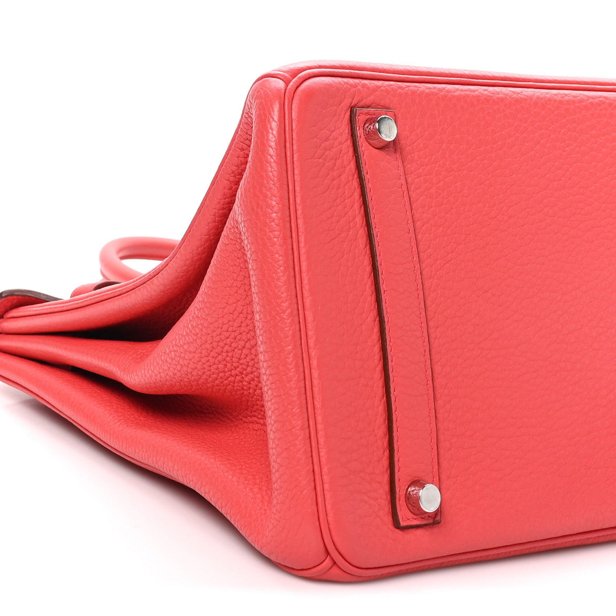 Hermès Birkin 35 Bougainvillea Taurillon Clemence Silver Hardware
