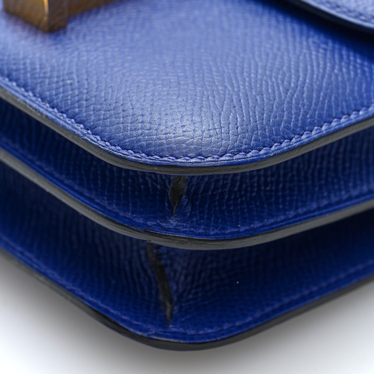 エルメス ミニコンスタンス 18 Bleu Electrique エプソン ゴールド金具 HERMES MINI CONSTANCE 18 BLEU ELECTRIQUE EPSOM GOLD HARDWARE