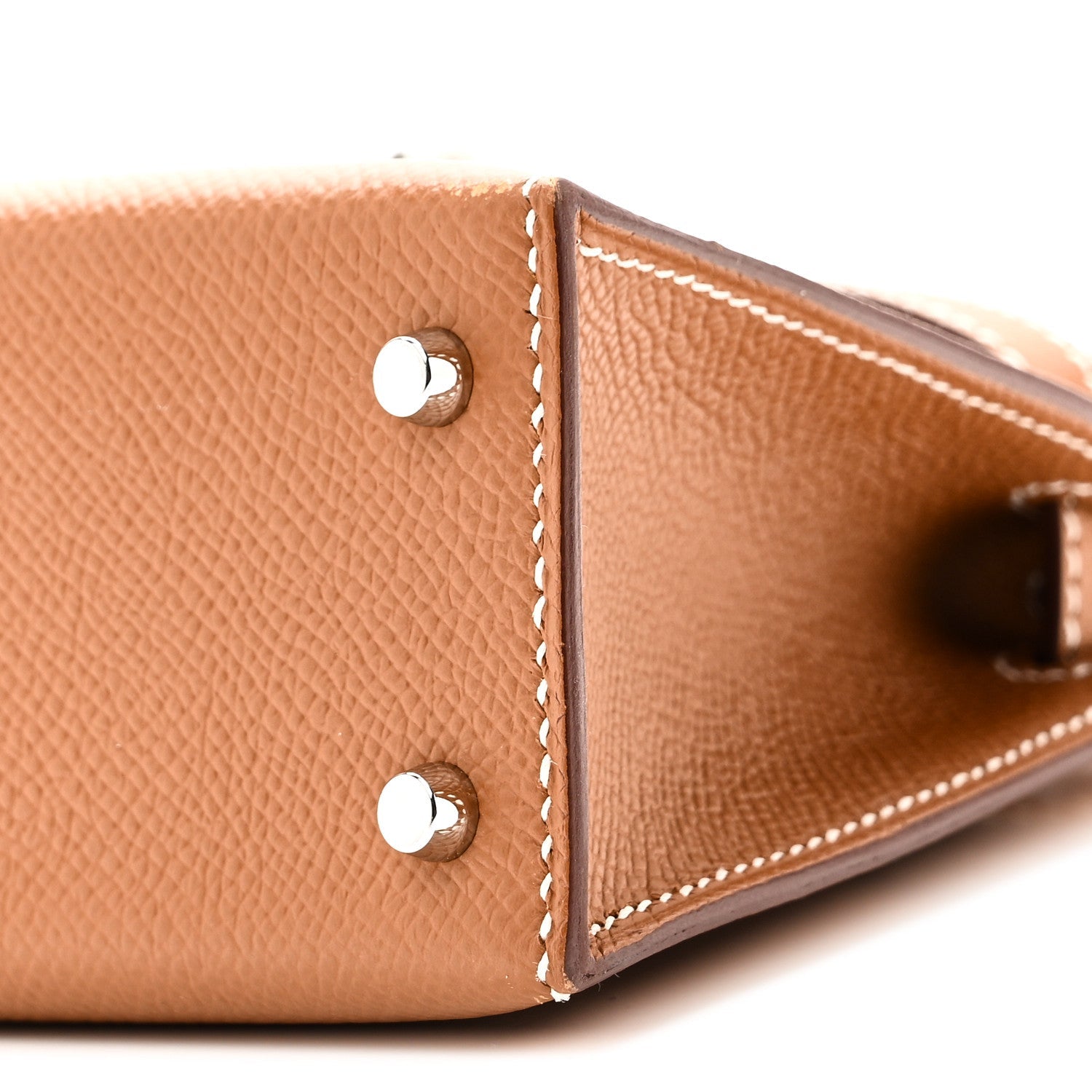 エルメス ミニケリー 20 外縫い Gold エプソン シルバー金具 HERMES MINI KELLY 20 SELLIER GOLD EPSOM SILVER HARDWARE