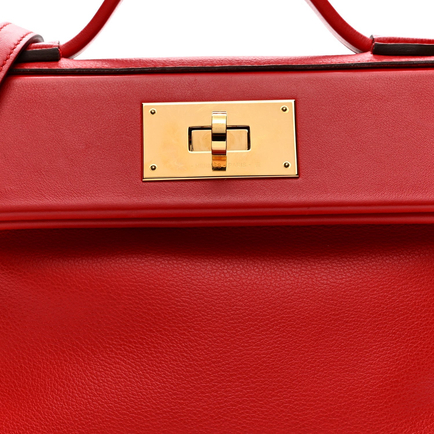 エルメス 24/24 ミニヴァンキャトル 21 Rouge De Coeur エバーカラー / スイフト ゴールド金具 HERMES 24/24 21 ROUGE DE COEUR EVERCOLOR / SWIFT GOLD HARDWARE
