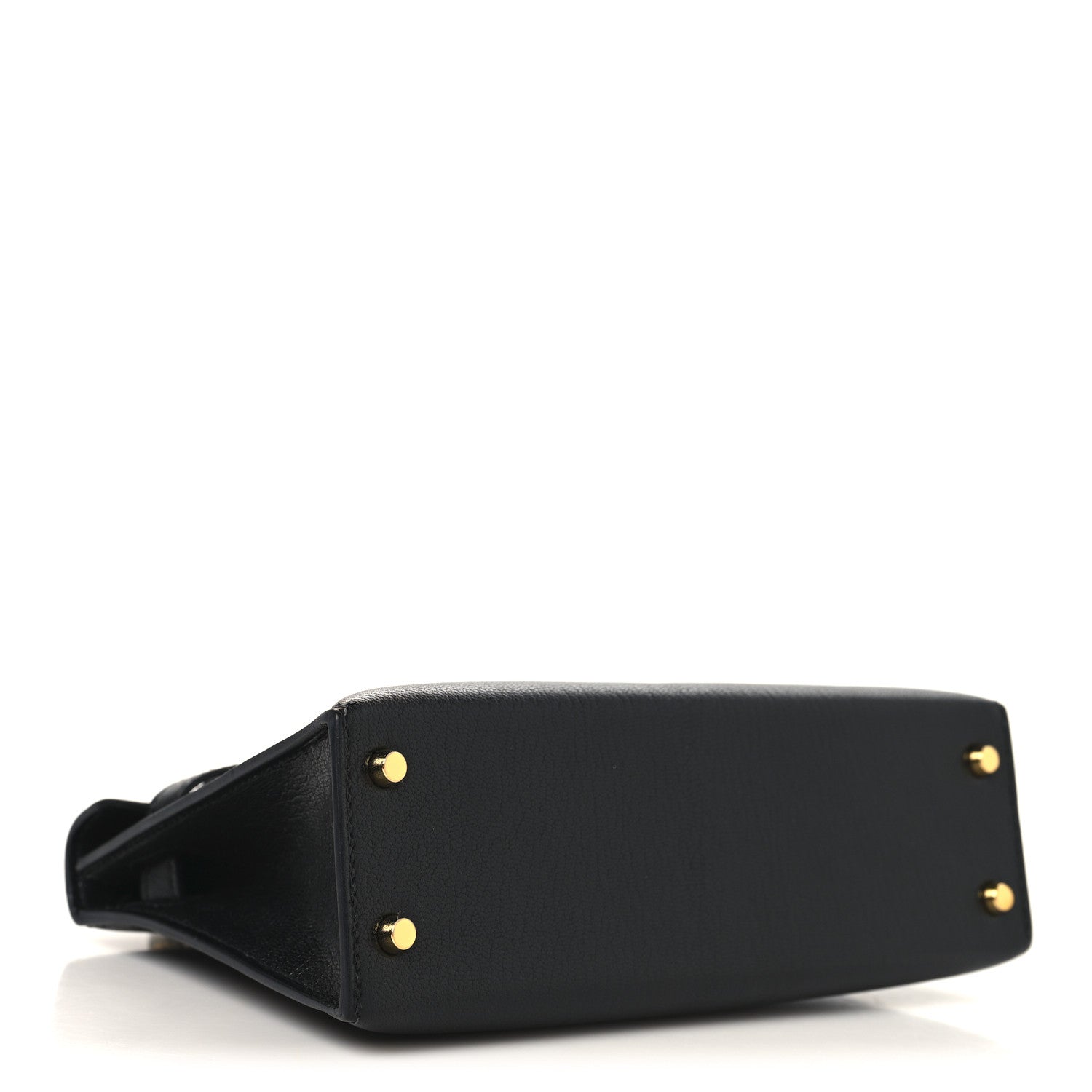 エルメス ミニケリー 20 外縫い Black シェーブル シャムキラ ゴールド金具 HERMES MINI KELLY 20 SELLIER BLACK CHEVRE CHAMKILA GOLD HARDWARE