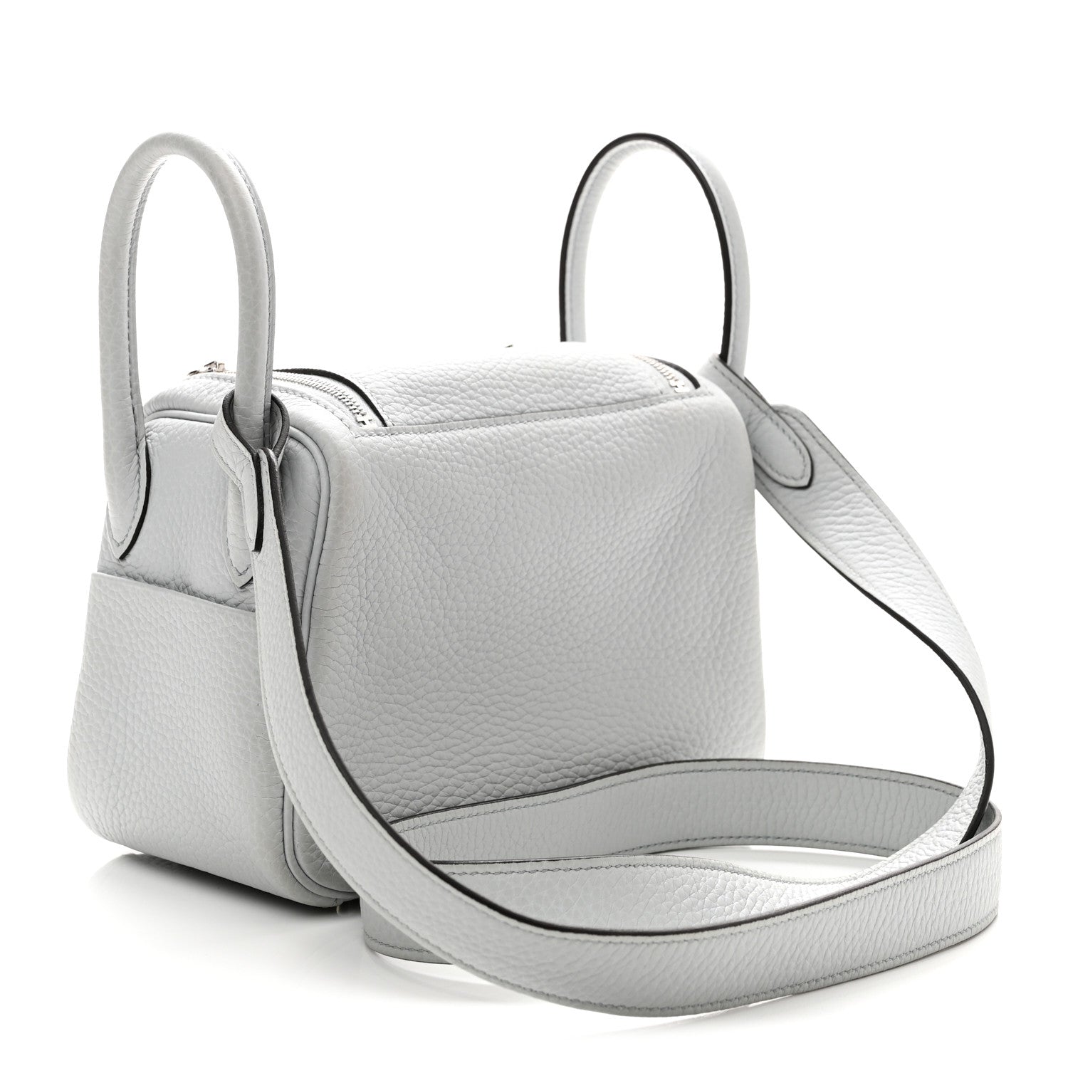 エルメス リンディ 20 Bleu Pale トリヨンクレマンス シルバー金具 HERMES LINDY 20 BLEU PALE TAURILLON CLEMENCE SILVER HARDWARE