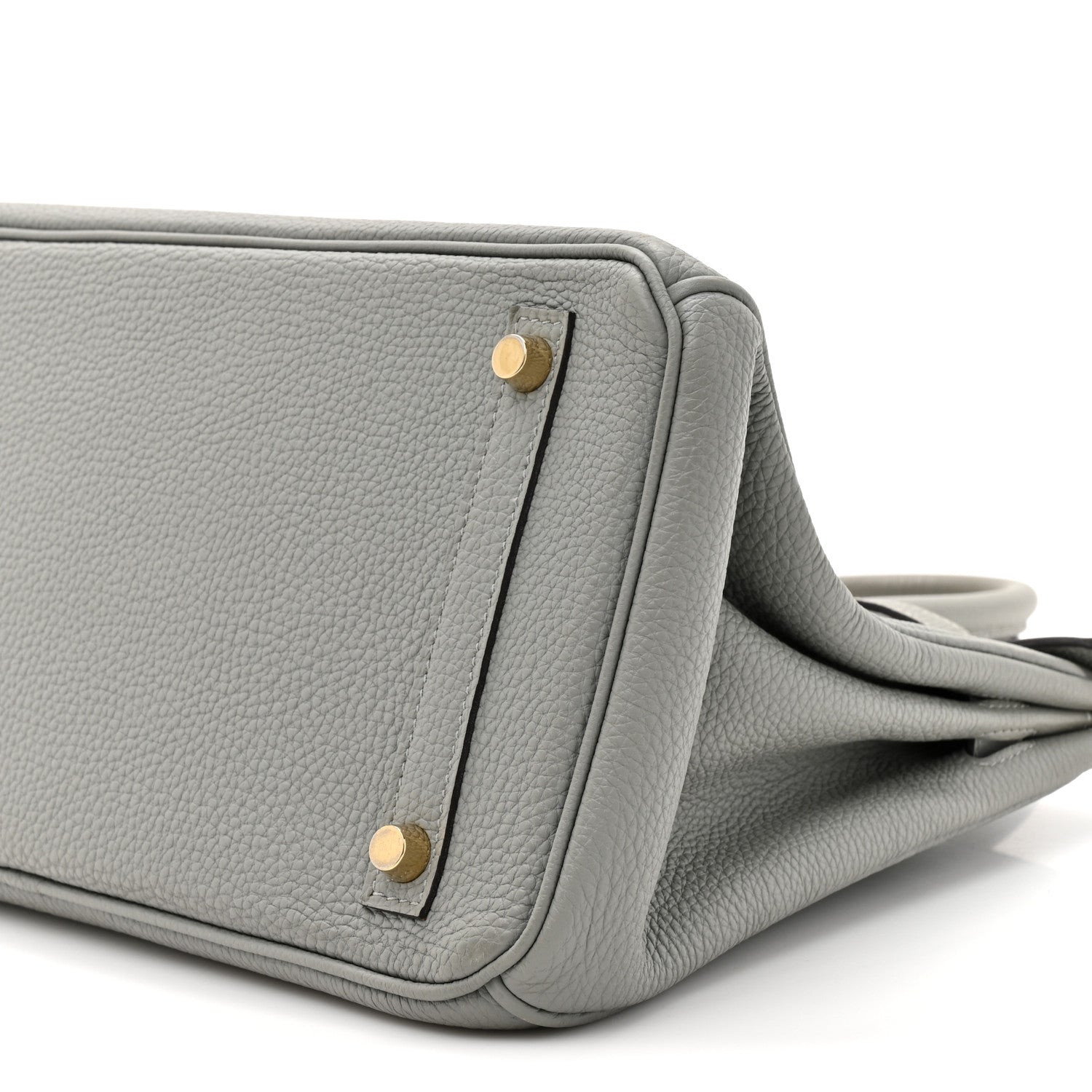HERMES BIRKIN 30 GRIS MOUETTE TOGO GOLD HARDWARE