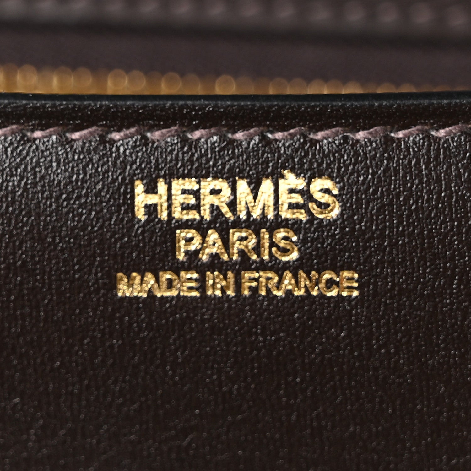 エルメス コンスタンス 24 Ebene ボックス ゴールド金具 HERMES CONSTANCE 24 EBENE BOX GOLD HARDWARE