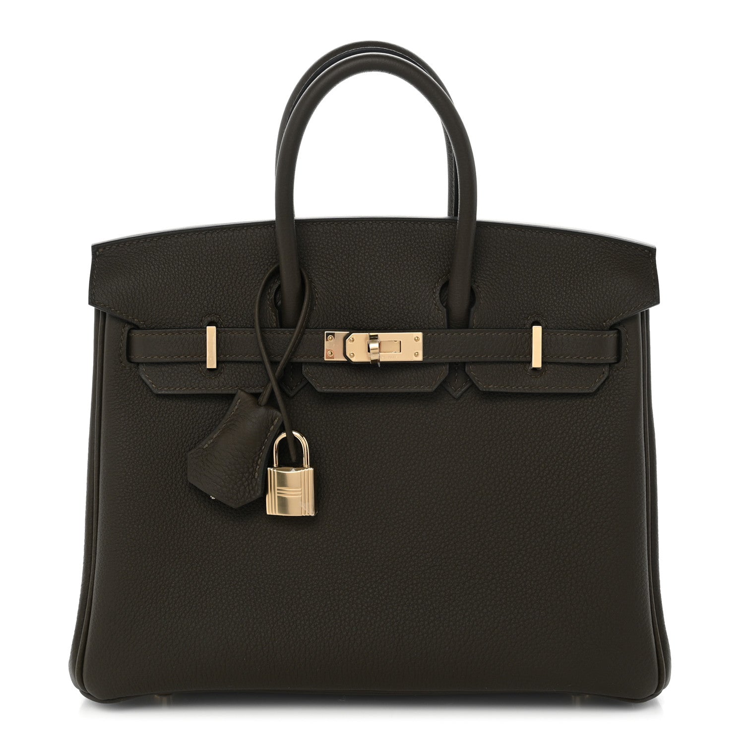 エルメス バーキン 25 Vert Loden トゴ パーマブラス金具 HERMES BIRKIN 25 VERT LODEN TOGO PERMABRASS HARDWARE
