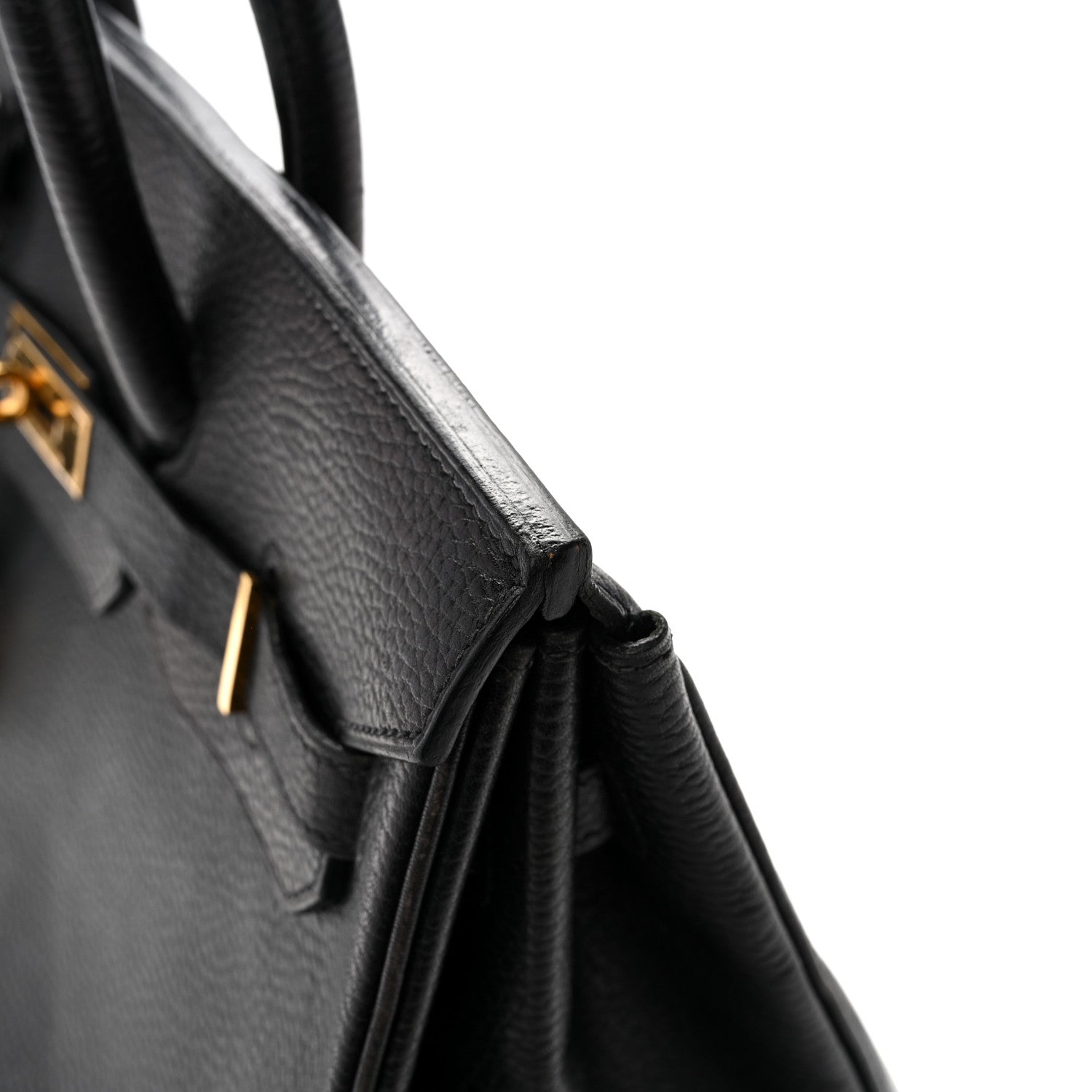 エルメス バーキン 35 Black アルデンヌ ゴールド金具 HERMES BIRKIN 35 BLACK ARDENNES GOLD HARDWARE