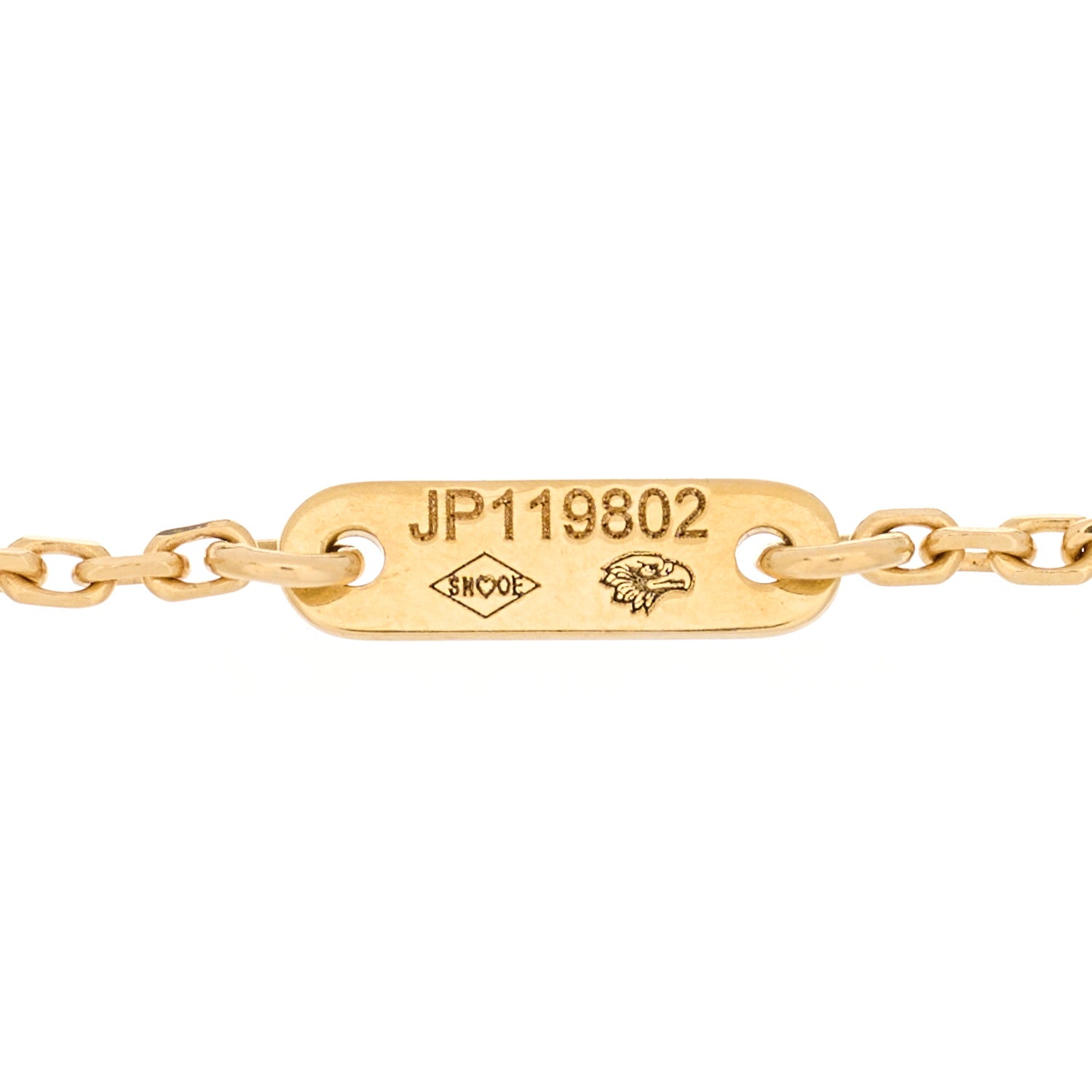 Van Cleef & Arpels 18K Yellow Gold Mother-of-Pearl Sweet Alhambra Bracelet