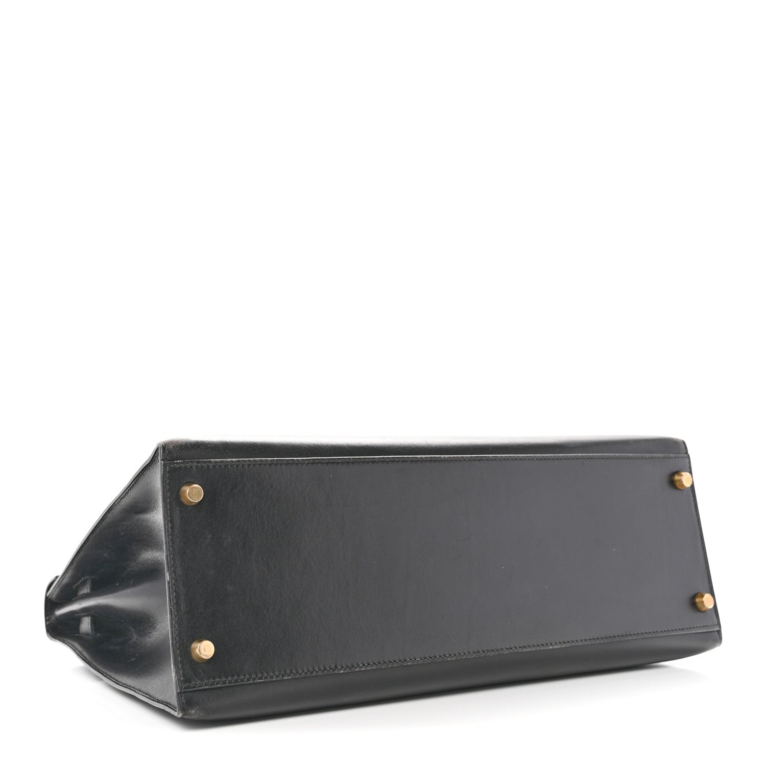 エルメス ケリー35 外縫い Black ボックス ゴールド金具 HERMES KELLY35 SELLIER BLACK BOX GOLD HARDWARE