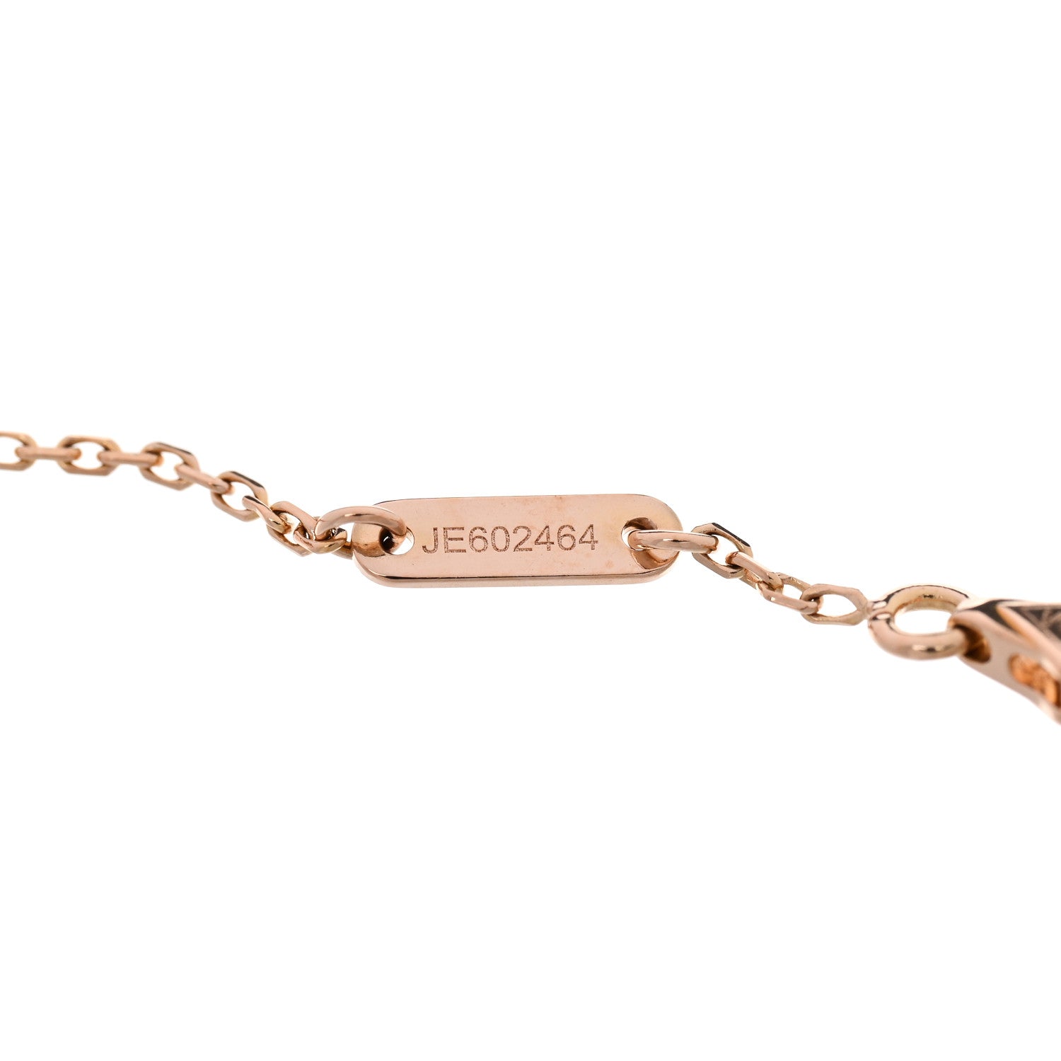 ヴァンクリーフ&アーペル スウィートアルハンブラ ブレスレット カーネリアン 18K ローズゴールド VAN CLEEF & ARPELS SWEET ALHAMBRA BRACELET CARNELIAN 18K ROSE GOLD