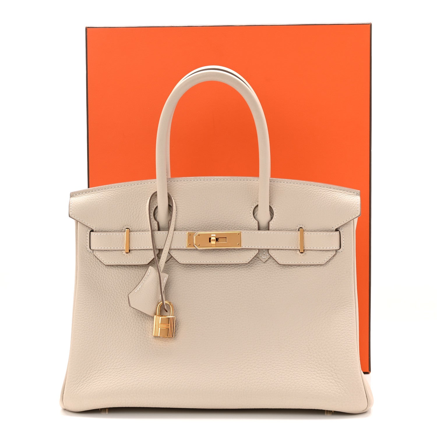 HERMES BIRKIN 30 CRAIE TOGO GOLD HARDWARE