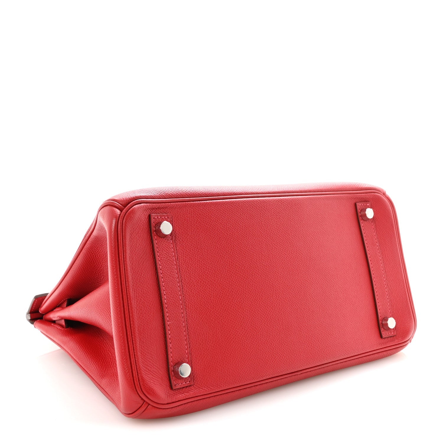 エルメス バーキン 30 Rouge Casaque エプソン シルバー金具 HERMES BIRKIN 30 ROUGE CASAQUE EPSOM SILVER HARDWARE