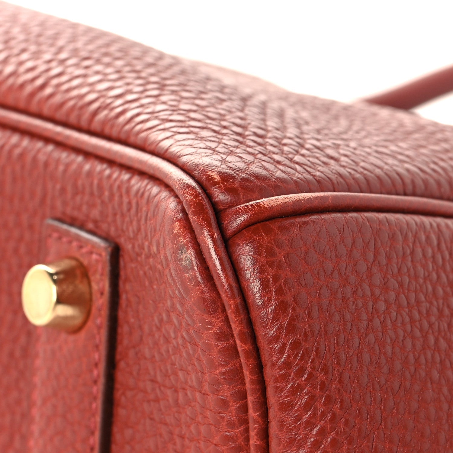 エルメス バーキン 35 ヴェルソ Brique Ebene トゴ ゴールド金具 HERMES BIRKIN 35 VERSO BRIQUE EBENE TOGO GOLD HARDWARE