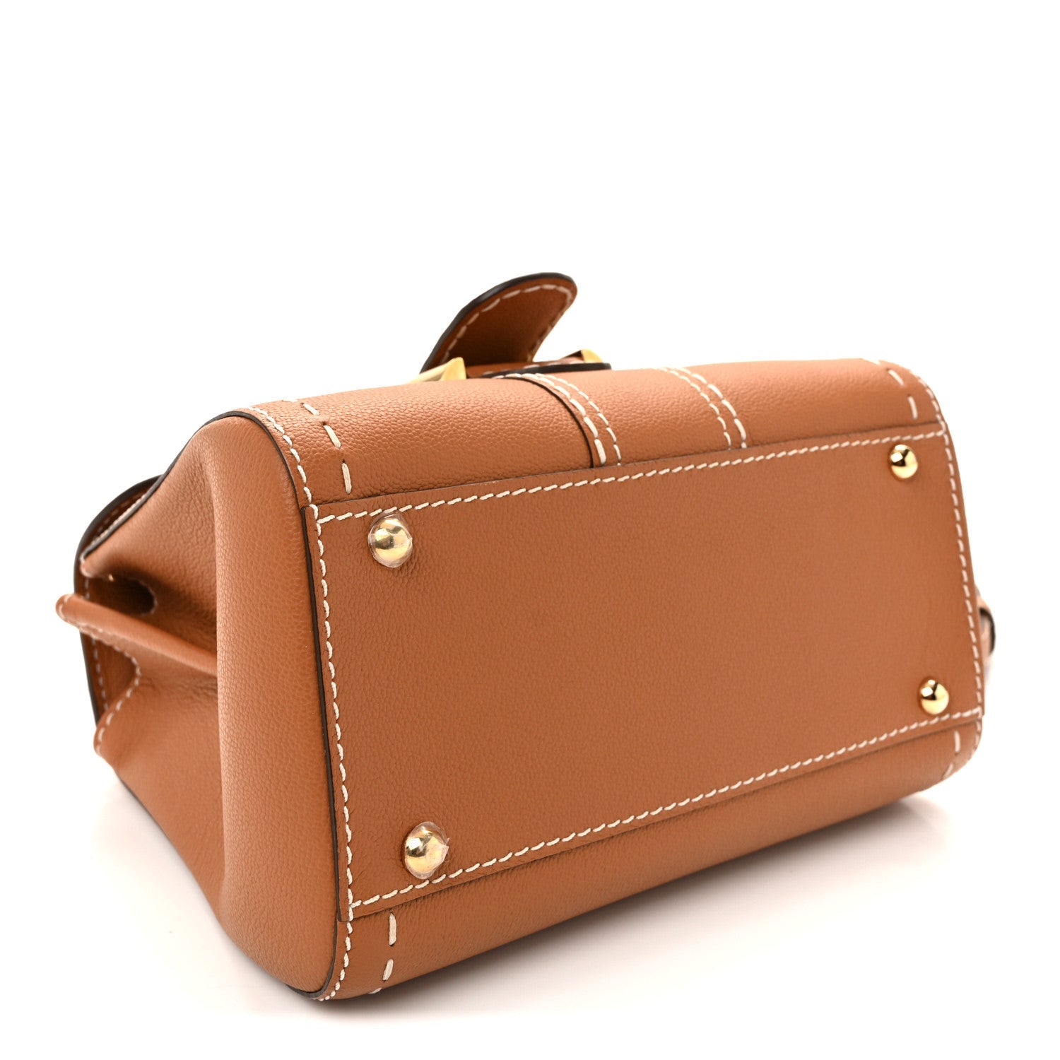 デルヴォー サーピケ ミニ サッチェル Vegetal Ivory グレインドロデオカーフスキン ゴールド金具 DELVAUX BRILLANT MINI SURPIQUE SATCHEL VEGETAL IVORY GRAINED RODEO CALFSKIN GOLD HARDWARE