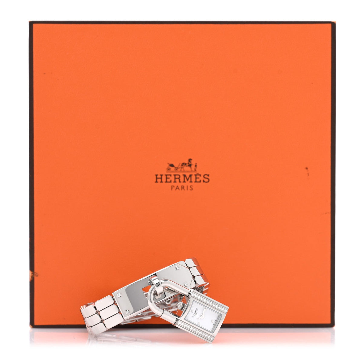 Hermes Kelly Quartz Watch 16MM Stainless Steel