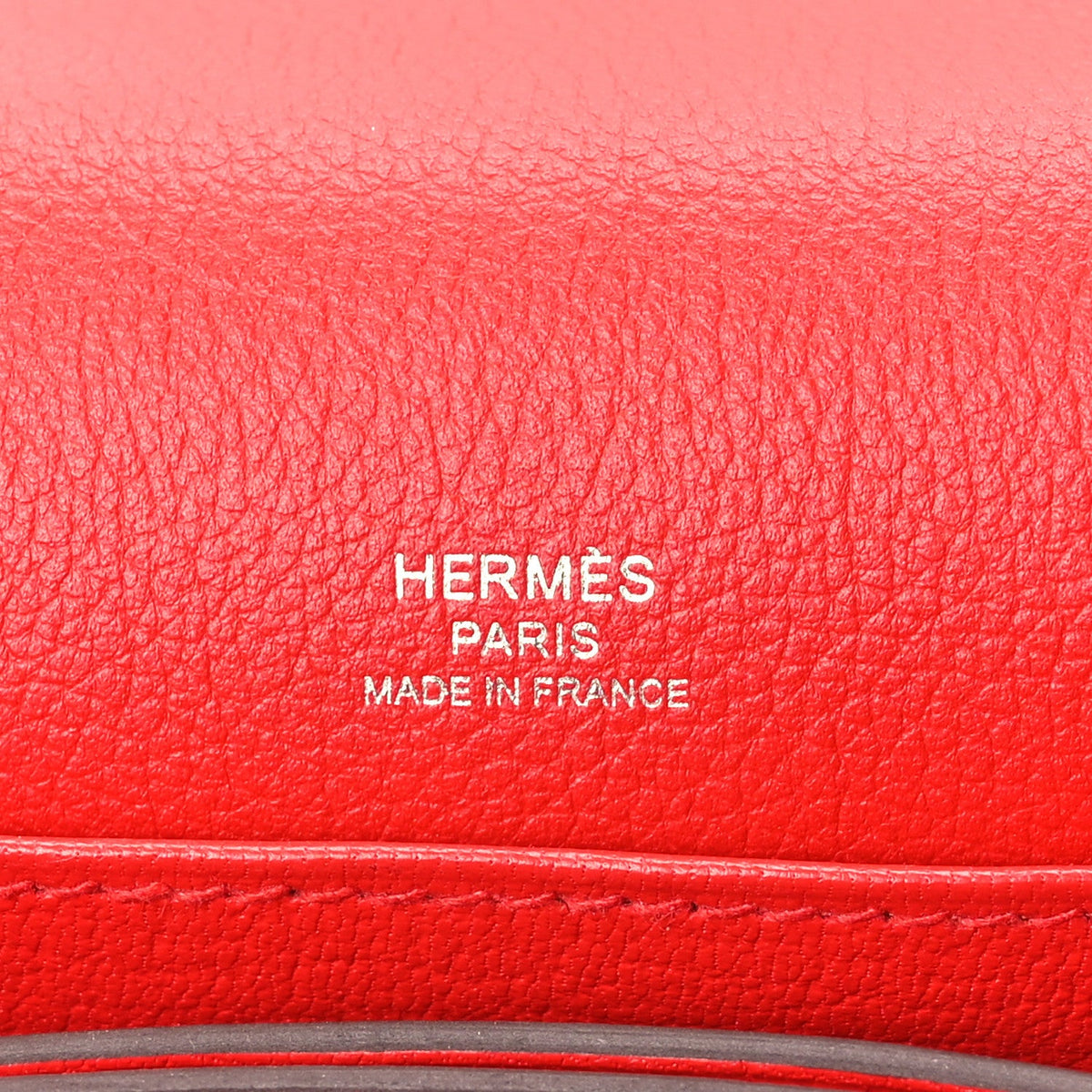 エルメス ミニルリ Rouge De Coeur エバーカラー シルバー金具 HERMES ROULIS ROUGE DE COEUR EVERCOLOR SILVER HARDWARE