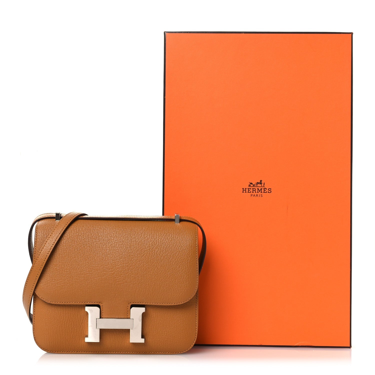 エルメス ミニコンスタンス 18 Sesame シェーブルミゾール シルバー金具 HERMES MINI CONSTANCE 18 SESAME CHEVRE MYSORE SILVER HARDWARE
