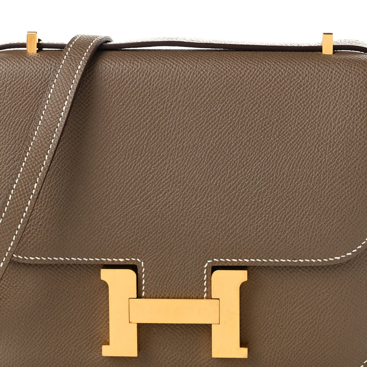 エルメス ミニコンスタンス 18 Etoupe エプソン ゴールド金具 HERMES MINI CONSTANCE 18 ETOUPE EPSOM GOLD HARDWARE