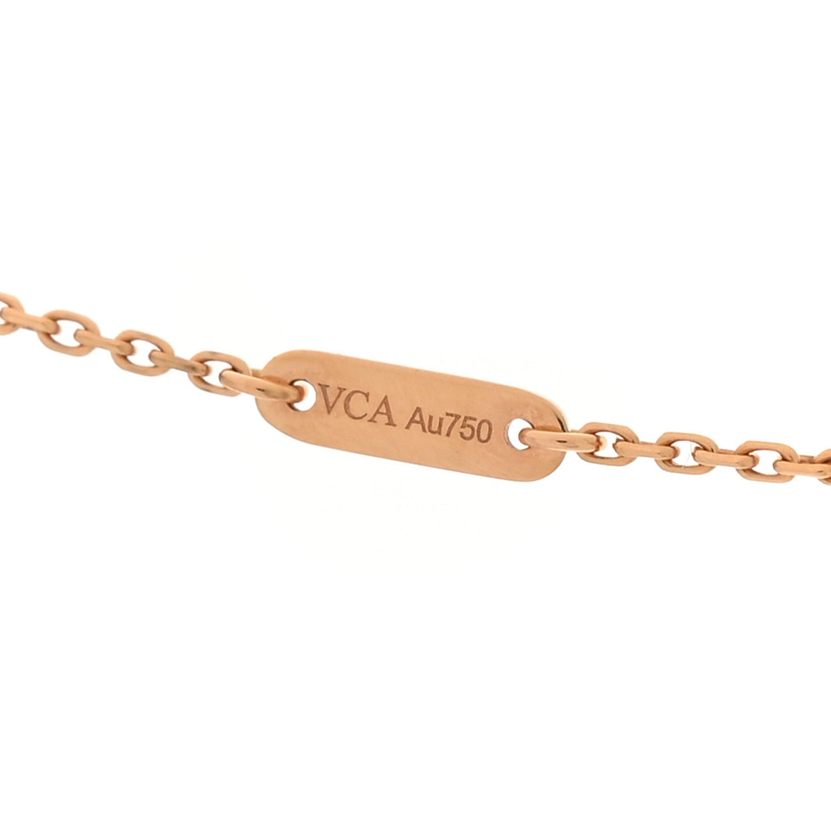 ヴァンクリーフ&アーペル スウィートアルハンブラ ペンダントネックレス カーネリアン 18K ローズゴールド VAN CLEEF & ARPELS SWEET ALHAMBRA PENDANT NECKLACE CARNELIAN 18K ROSE GOLD