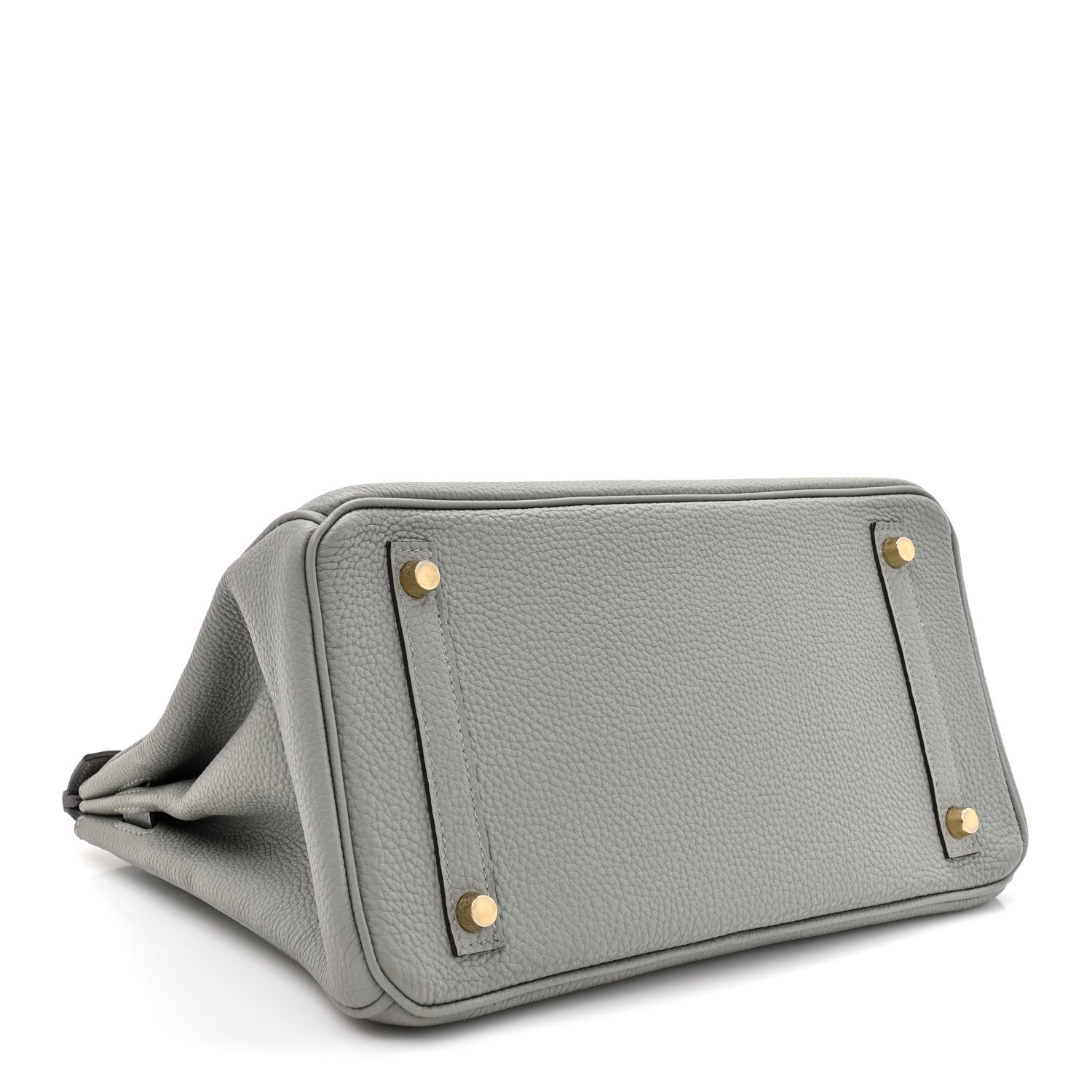 HERMES BIRKIN 30 GRIS MOUETTE TOGO GOLD HARDWARE