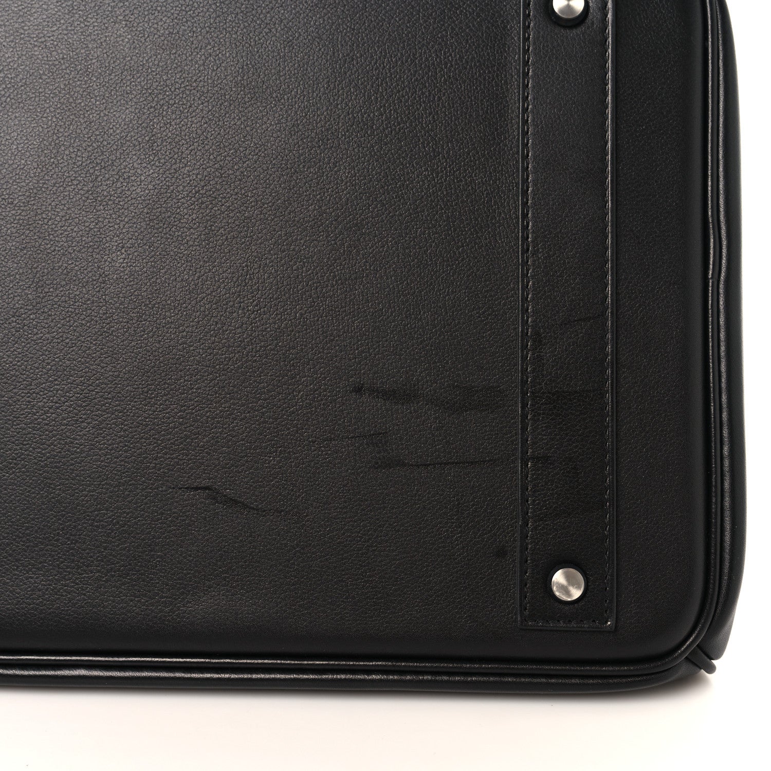 Hermes Birkin 40 Haut à Courroies HAC Black Evergrain Black Hardware