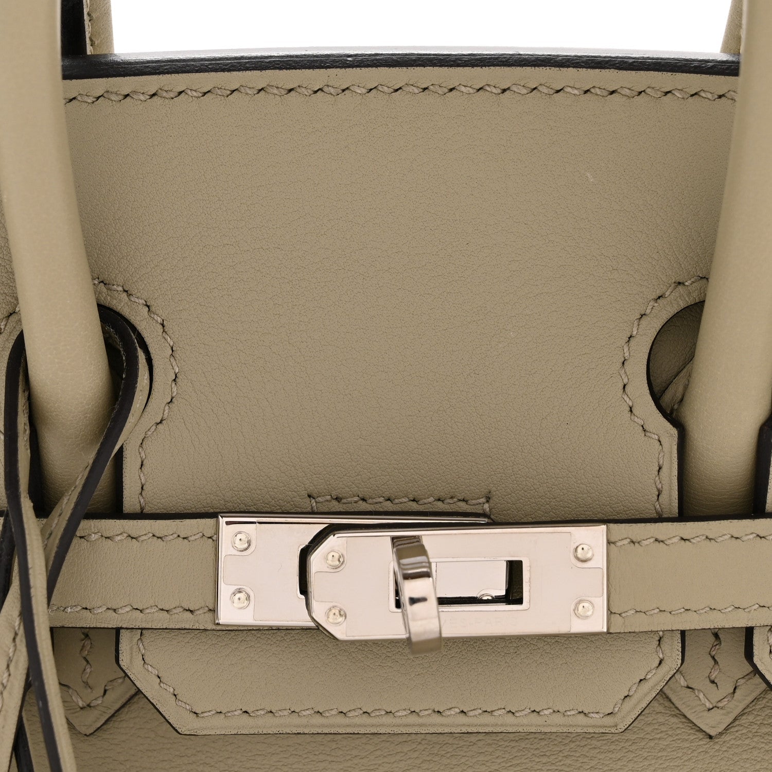 HERMES BIRKIN 25 SAUGE SWIFT SILVER HARDWARE