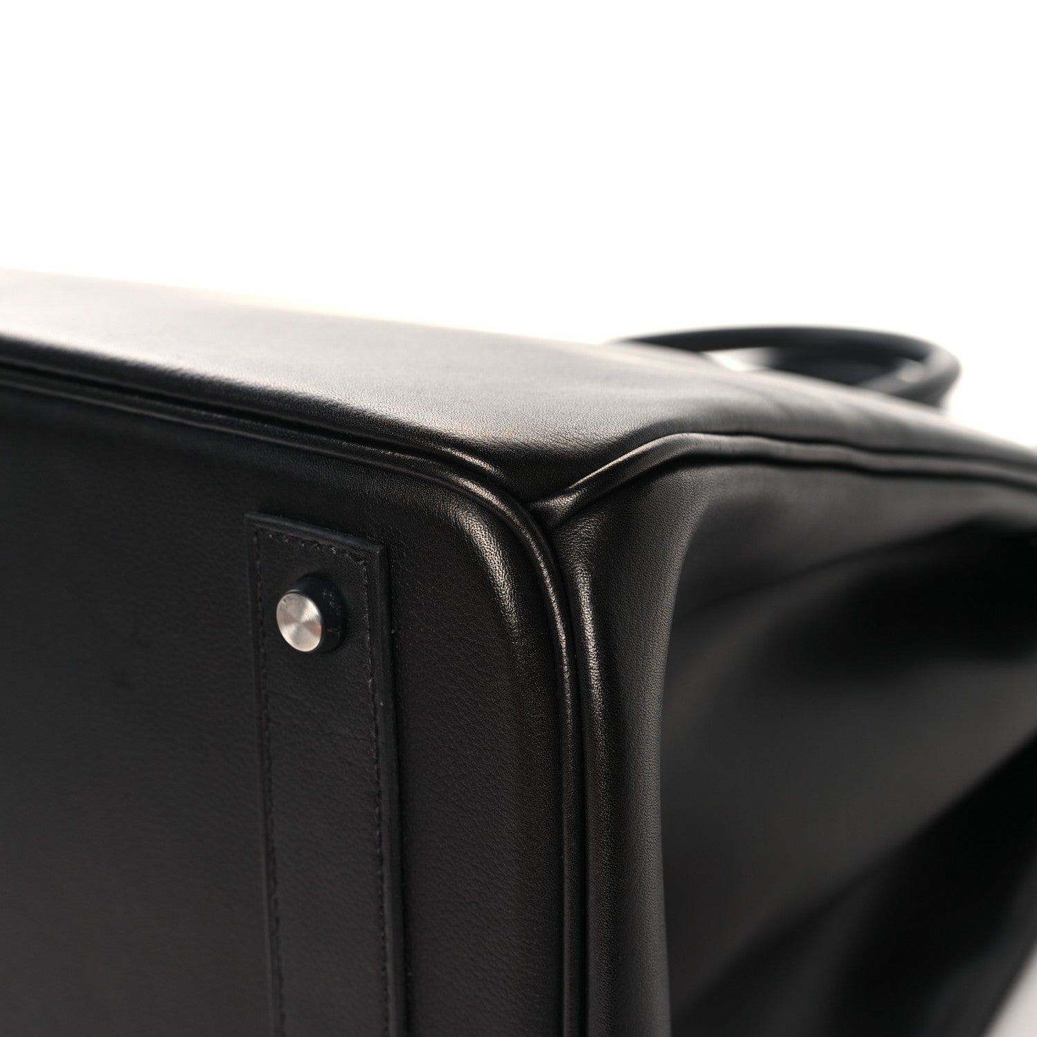 Hermes Birkin 40 Haut à Courroies HAC Black Evergrain Black Hardware