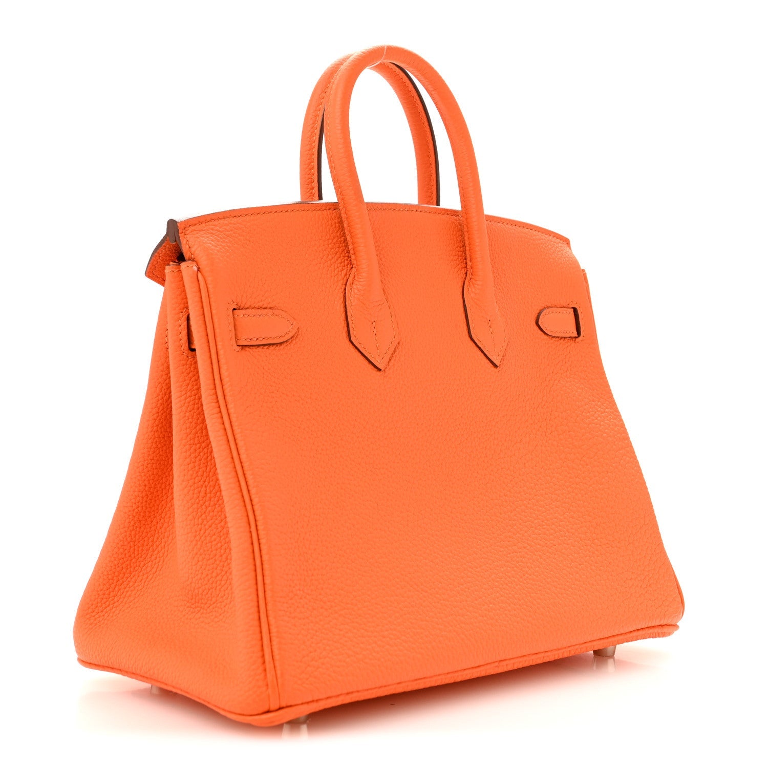 エルメス バーキン 25 Orange Minium トゴ シルバー金具 HERMES BIRKIN 25 ORANGE MINIUM TOGO SILVER HARDWARE
