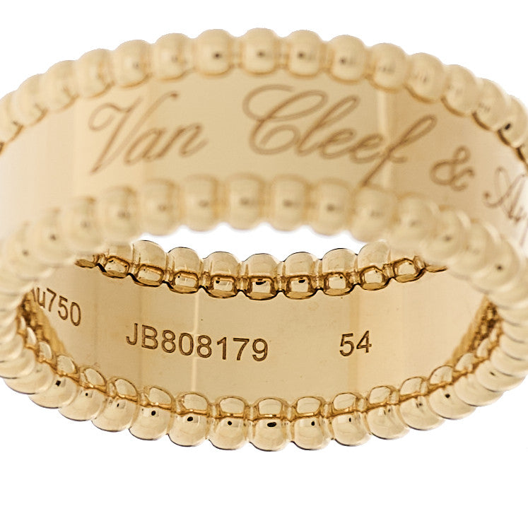 ヴァンクリーフ&アーペル ペルレ リング 18K イエローゴールド VAN CLEEF & ARPELS PERLÉE RING 18K YELLOW GOLD