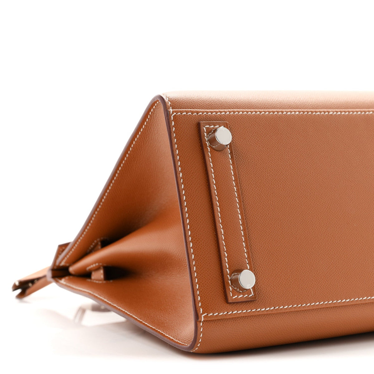 エルメス バーキン 25 外縫い Gold マダムカーフ シルバー金具 HERMES BIRKIN 25 SELLIER GOLD MADAME CALFSKIN SILVER HARDWARE