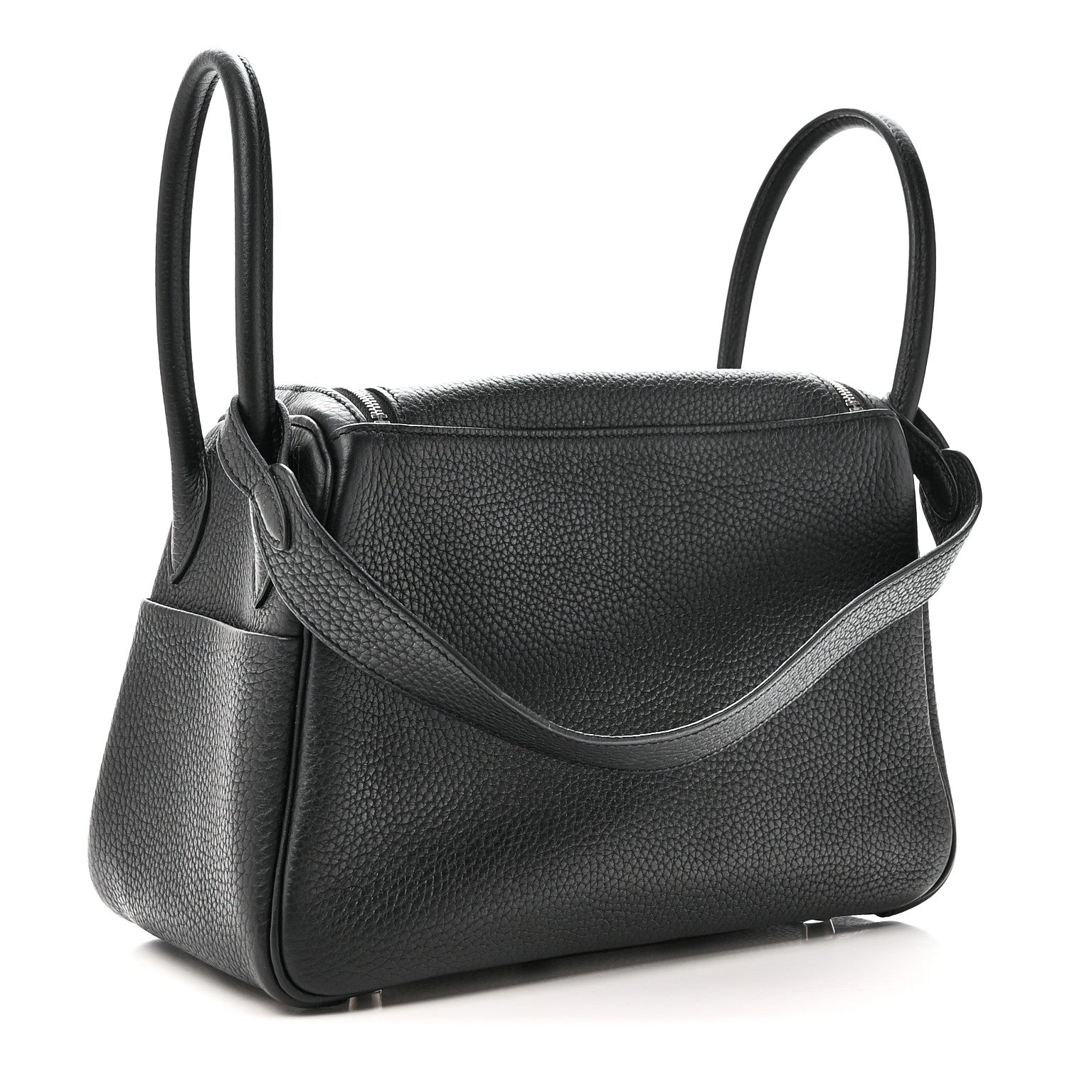 エルメス リンディ 26 Black トリヨンクレマンス シルバー金具 HERMES LINDY 26 BLACK TAURILLON CLEMENCE SILVER HARDWARE