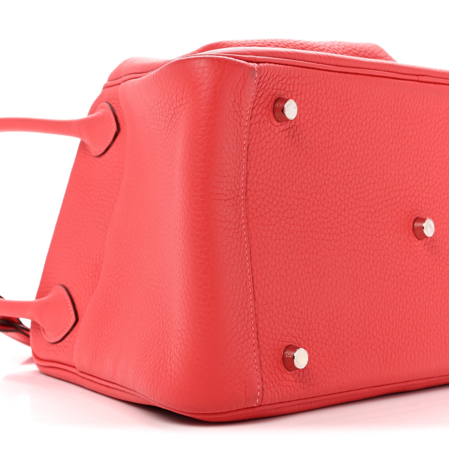 エルメス リンディ 34 Rouge Pivoine トリヨンクレマンス シルバー金具 HERMES LINDY 34 ROUGE PIVOINE TAURILLON CLEMENCE SILVER HARDWARE
