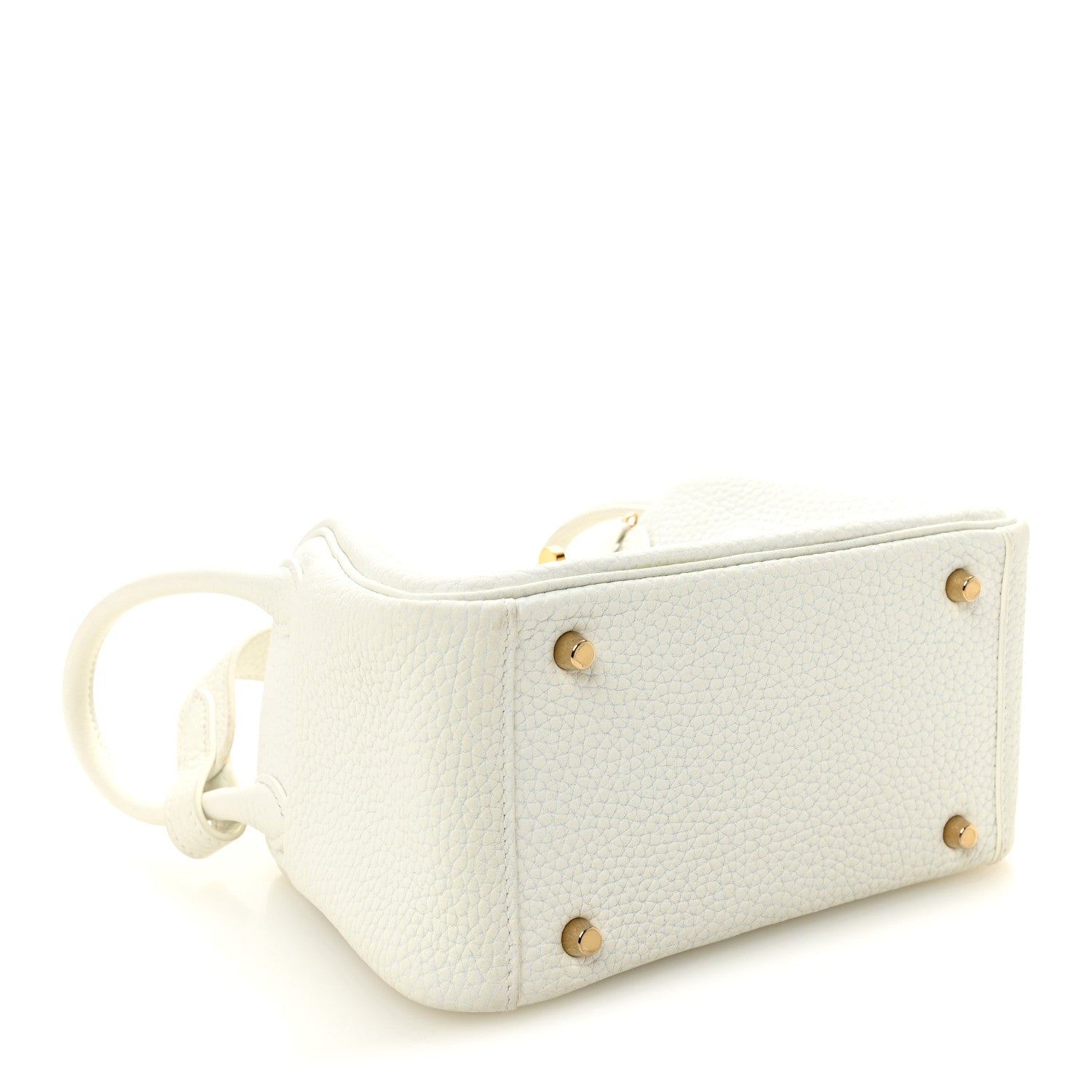 エルメス リンディ 20 New White トリヨンクレマンス ゴールド金具 HERMES LINDY 20 NEW WHITE TAURILLON CLEMENCE GOLD HARDWARE