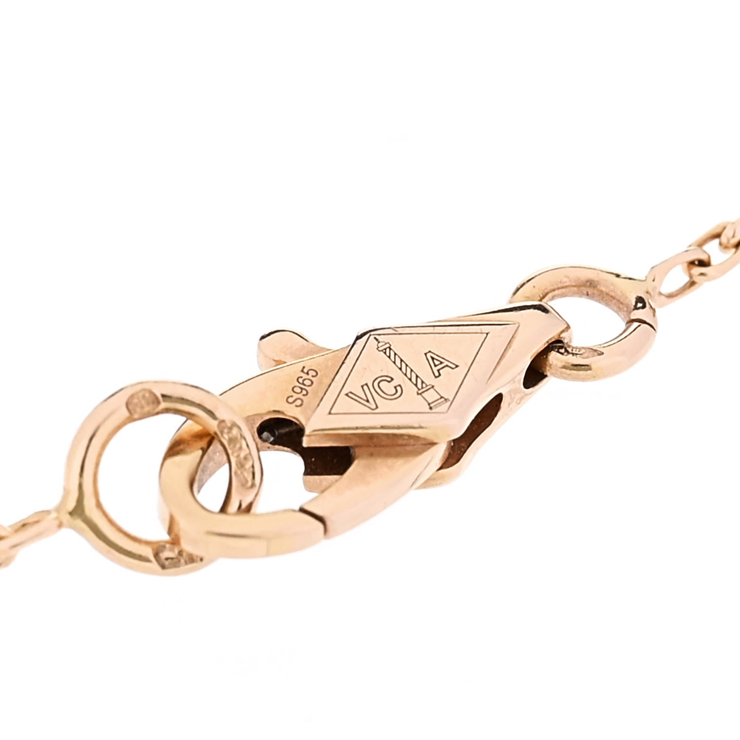Van Cleef & Arpels Sweet Alhambra Bracelet 18K Rose Gold