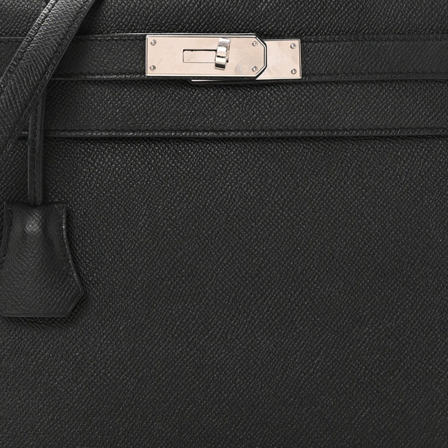エルメス ケリー 28 外縫い Black エプソン シルバー金具 HERMES KELLY 28 SELLIER BLACK EPSOM SILVER HARDWARE