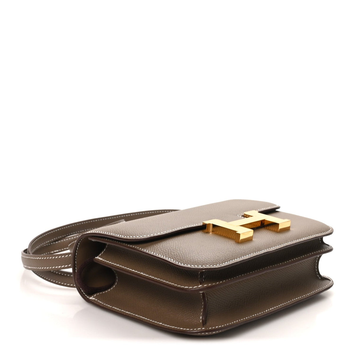 エルメス ミニコンスタンス 18 Etoupe エプソン ゴールド金具 HERMES MINI CONSTANCE 18 ETOUPE EPSOM GOLD HARDWARE
