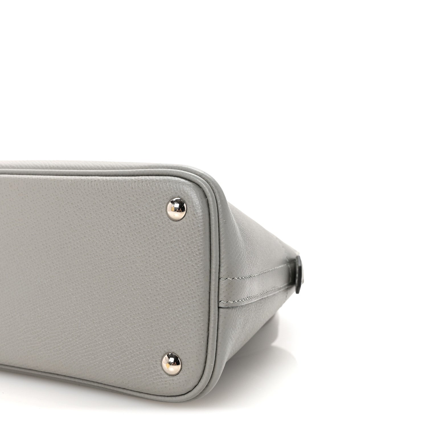 HERMES BOLIDE 27 GRIS MOUETTE EPSOM SILVER HARDWARE