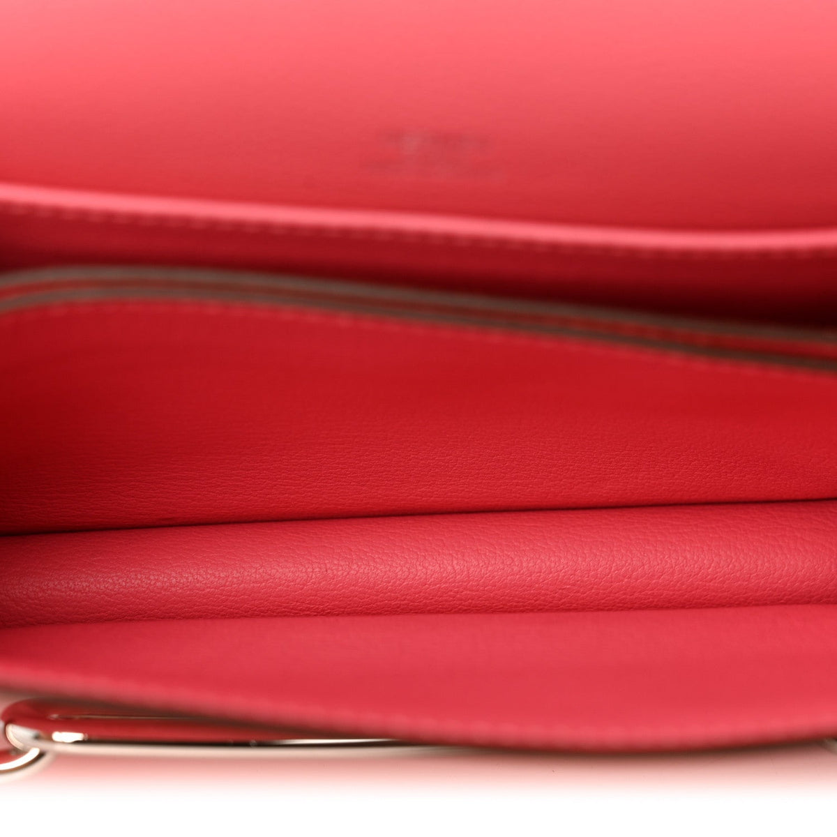 エルメス ミニルリ Rose Azalee エバーカラー シルバー金具 HERMES ROULIS ROSE AZALEE EVERCOLOR SILVER HARDWARE