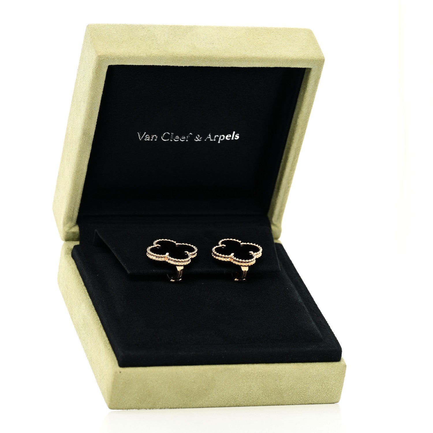 ヴァンクリーフ&アーペル マジックアルハンブラ ピアス ブラックオニキス 18K イエローゴールド VAN CLEEF & ARPELS MAGIC ALHAMBRA EARRINGS BLACK ONYX 18K YELLOW GOLD
