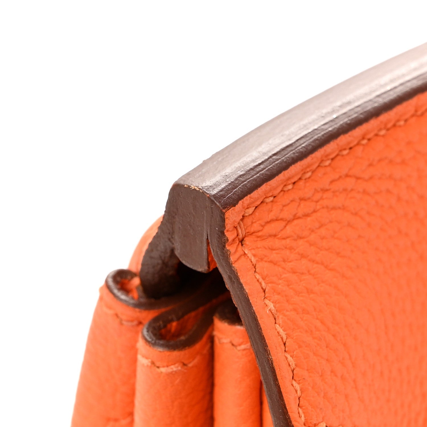 エルメス バーキン 25 Orange Minium トゴ シルバー金具 HERMES BIRKIN 25 ORANGE MINIUM TOGO SILVER HARDWARE