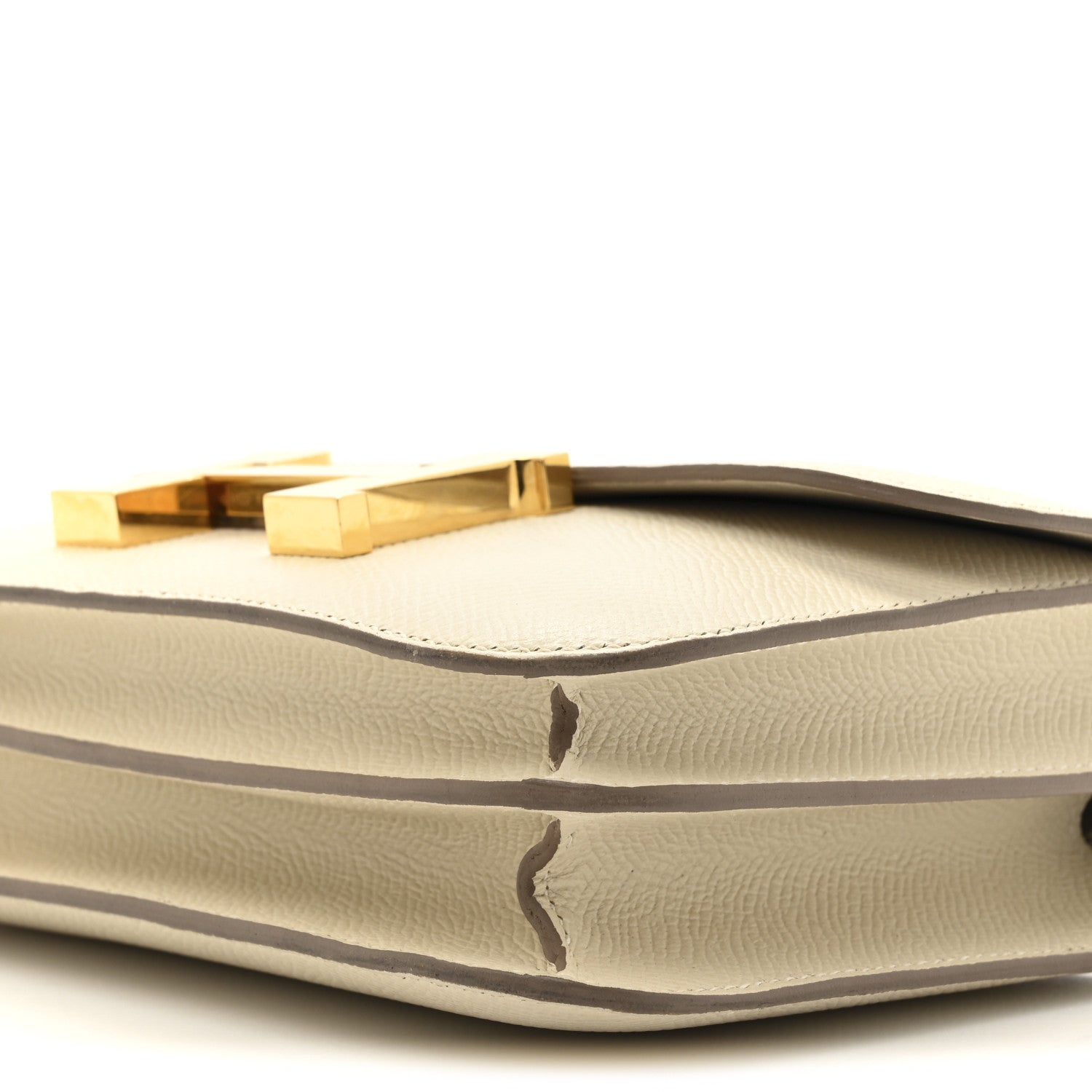 エルメス ミニコンスタンス 18 Craie エプソン ゴールド金具 HERMES MINI CONSTANCE 18 CRAIE EPSOM GOLD HARDWARE